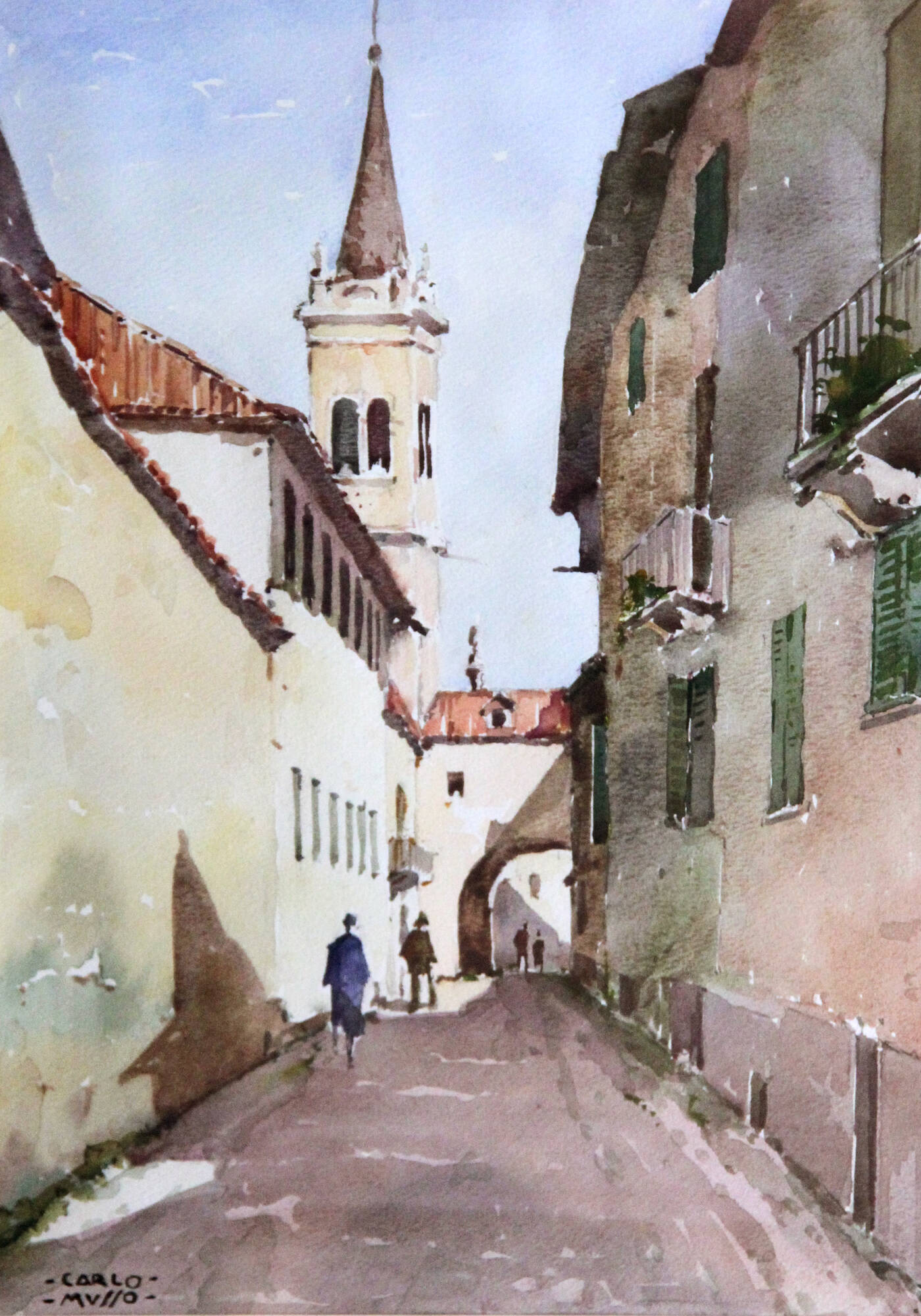 CARLO MUSSO - 'Strada di paese'