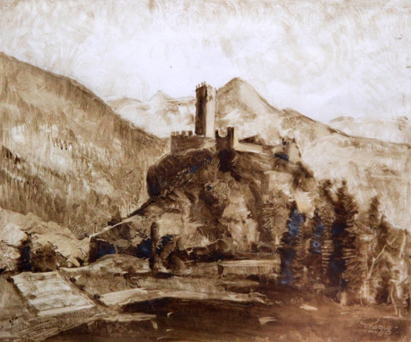 CARLO MUSSO - 'Castello di Graines'