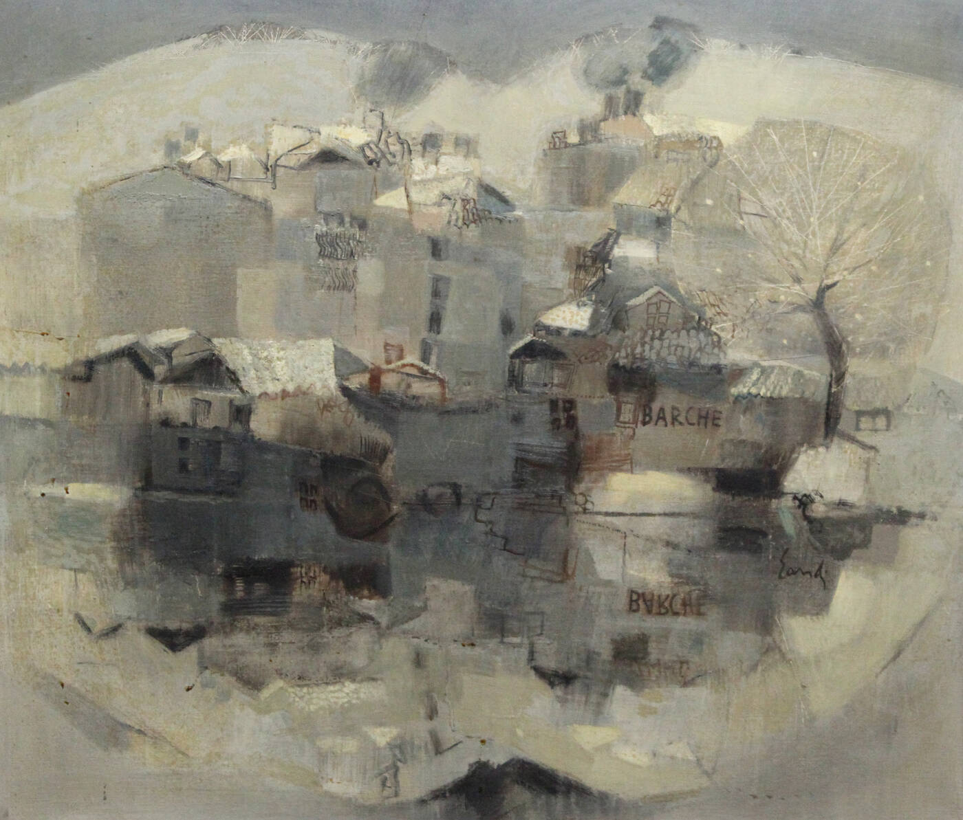 FERNANDO EANDI - 'Case sul Po' 1974