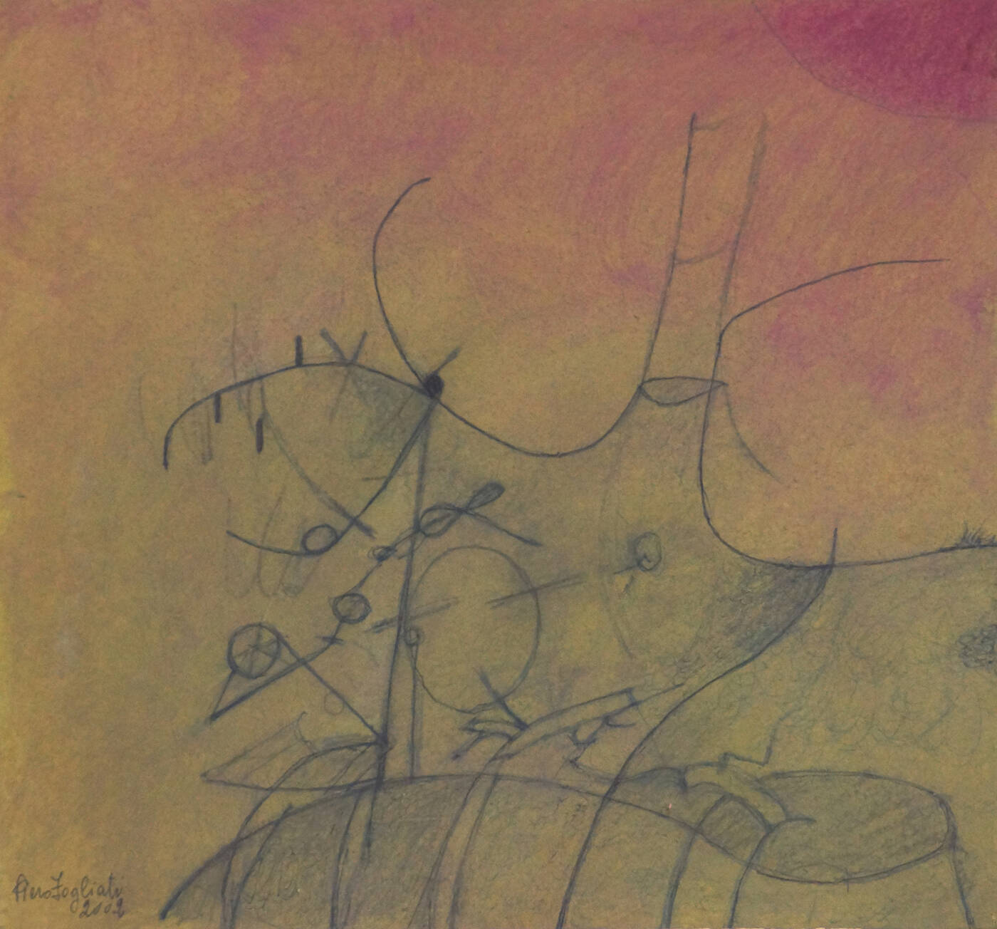 PIERO FOGLIATI - 'Senza titolo' 2002