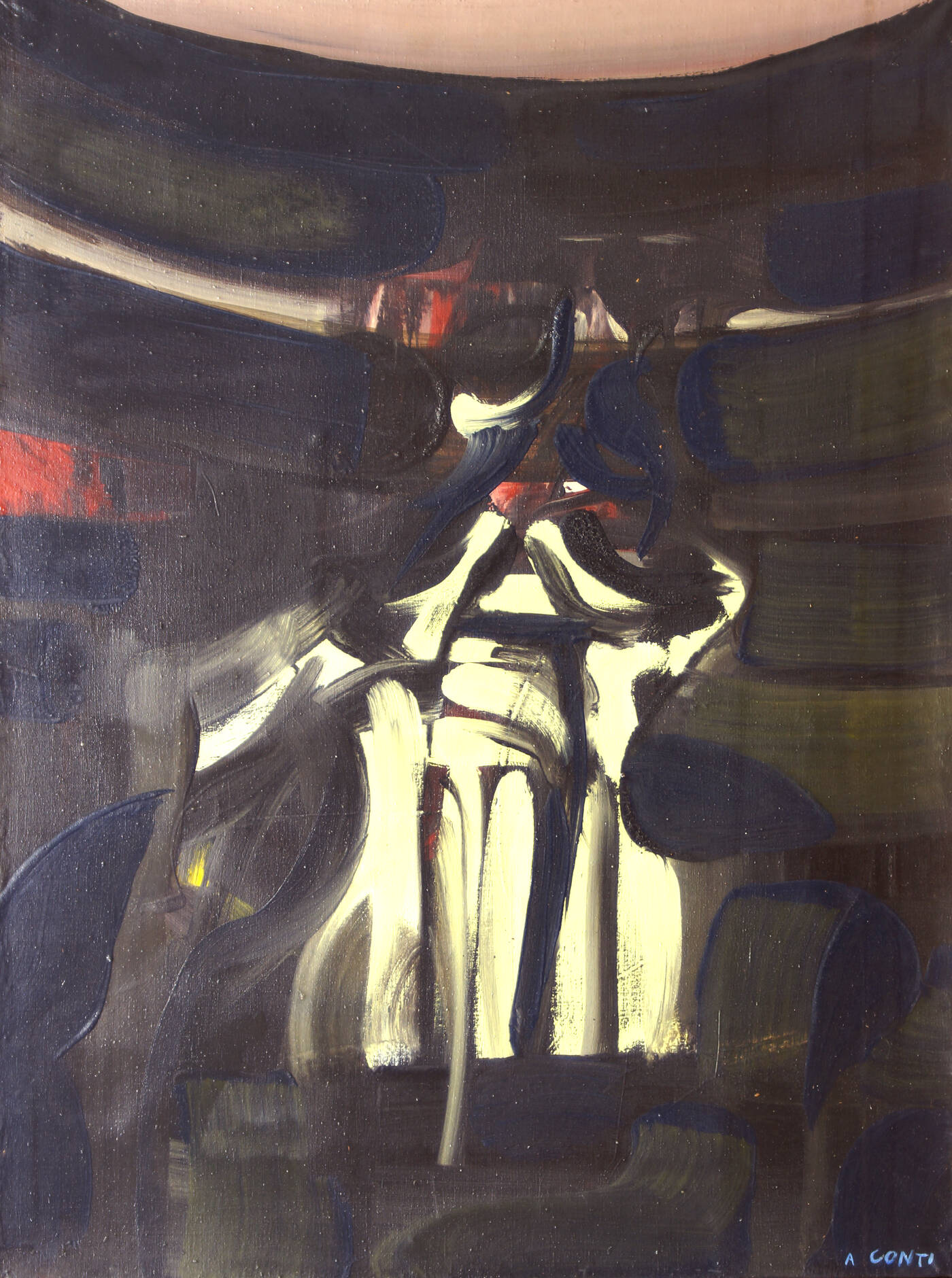 ALDO CONTI - 'Testa in ombra' 1961