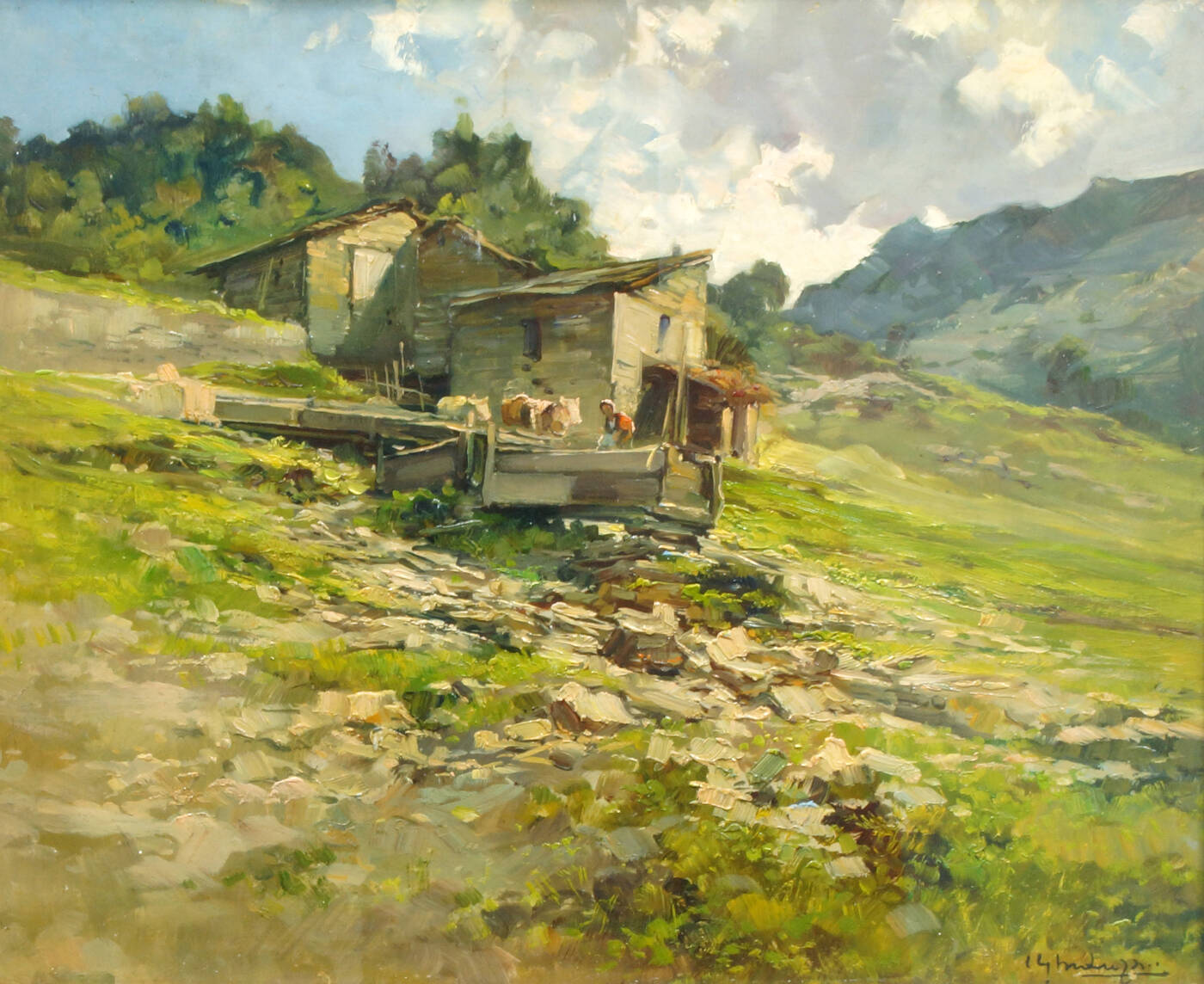 CESARE GHEDUZZI - 'Baite d'estate'