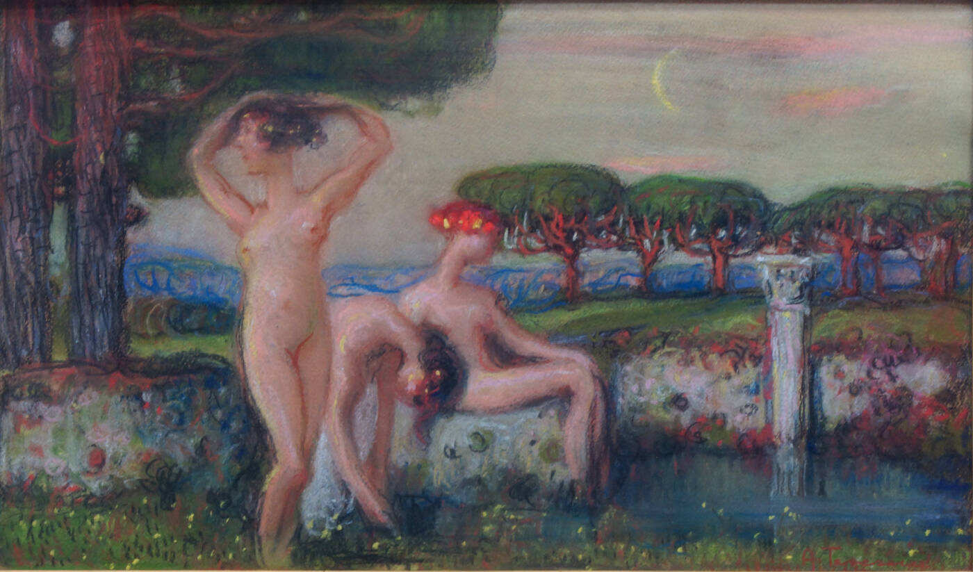 ANDREA TAVERNIER - 'Bagnanti '