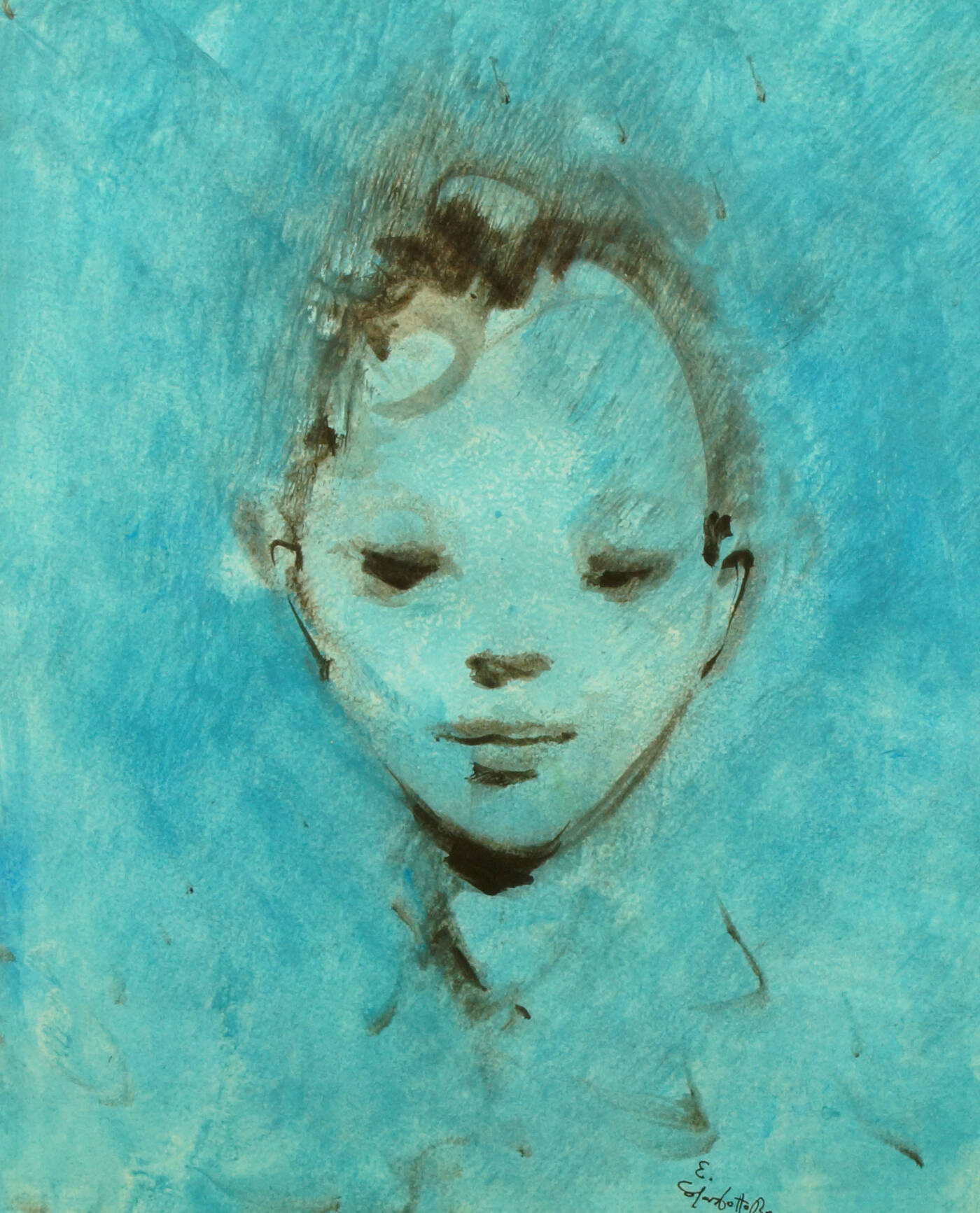 ENRICO COLOMBOTTO ROSSO - 'Volto'