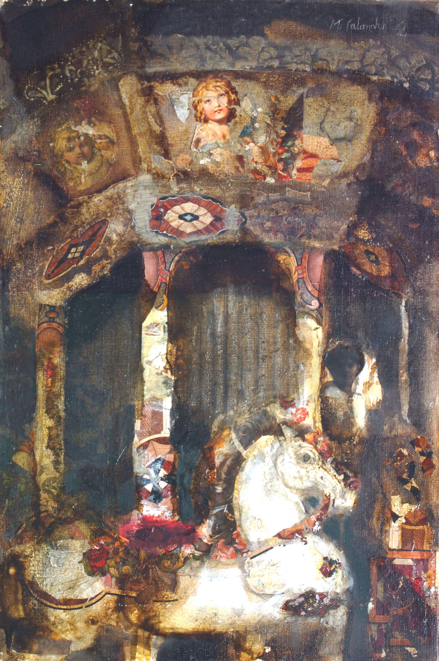 MARIO CALANDRI - 'La giostra' 1964