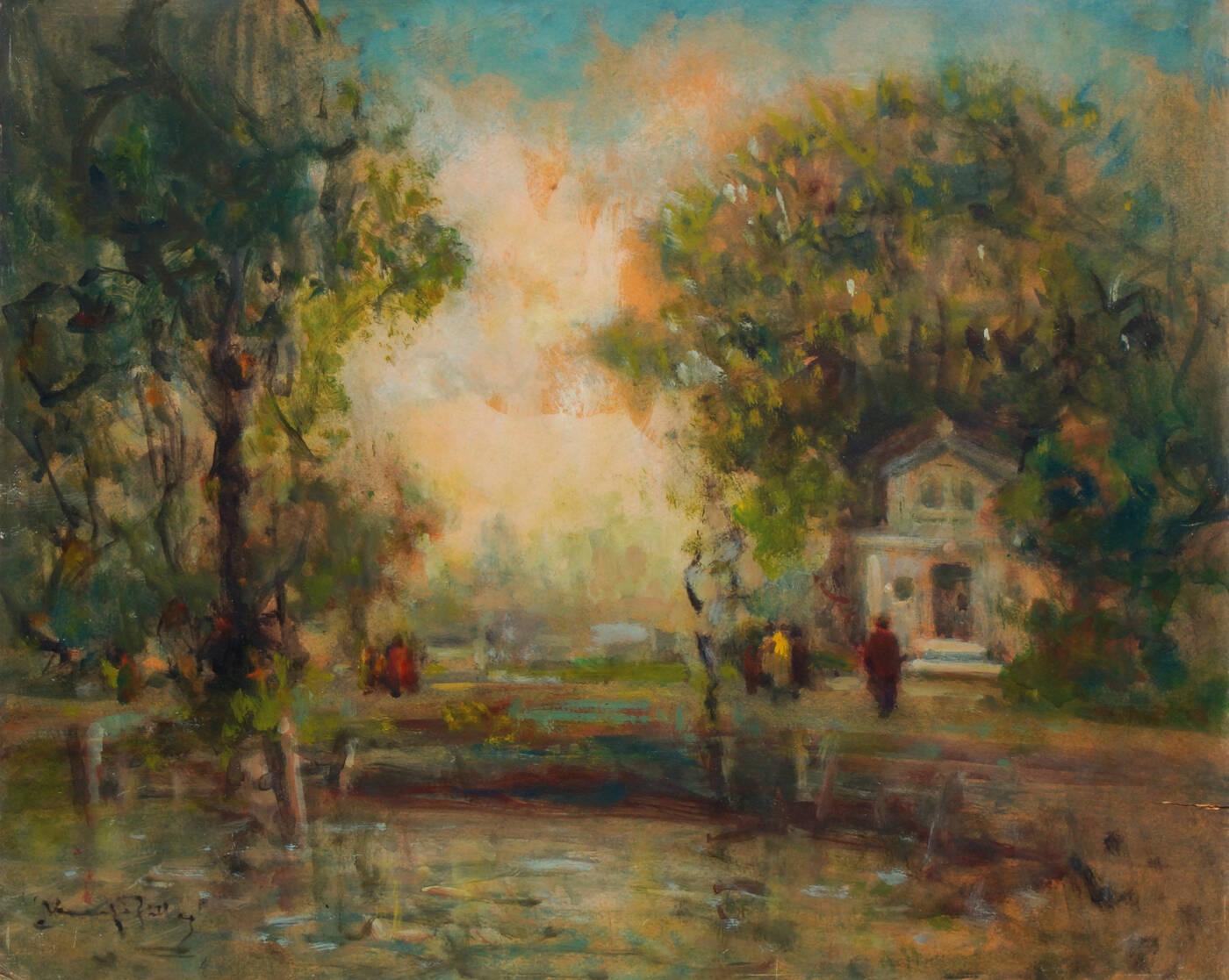 VENANZIO ZOLLA - 'Il parco'