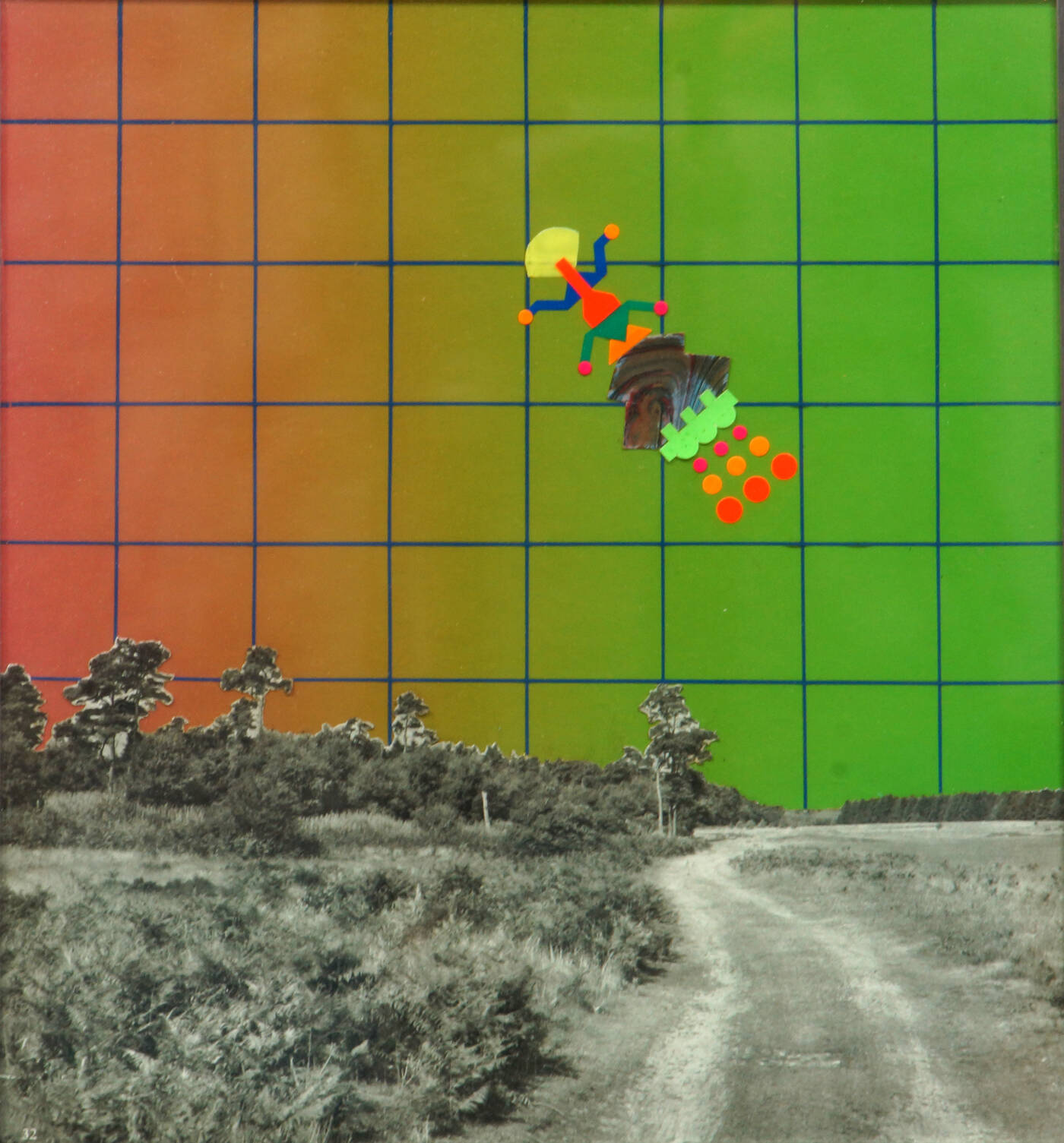 RENATO VOLPINI - 'Paesaggio terrestre' 1973