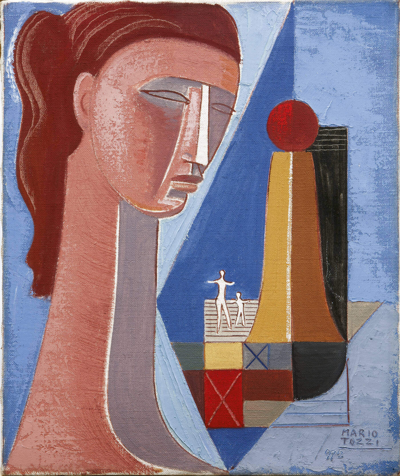 MARIO TOZZI - 'Profilo ed involucro' 1972