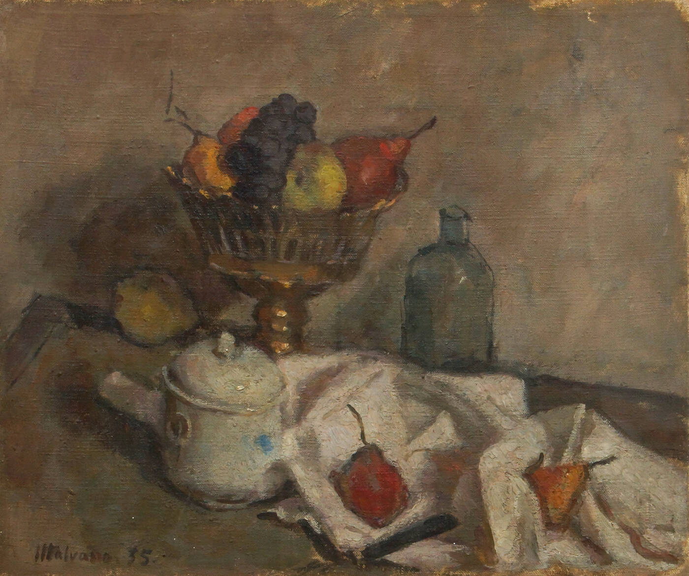 UGO MALVANO - 'Natura morta' 1935