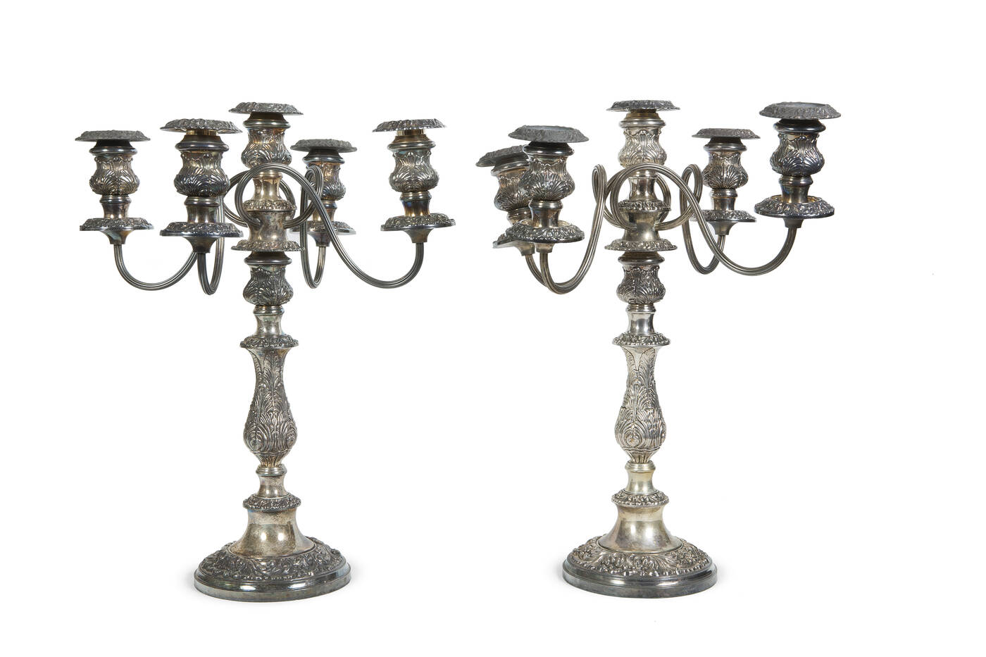COPPIA DI CANDELABRI 