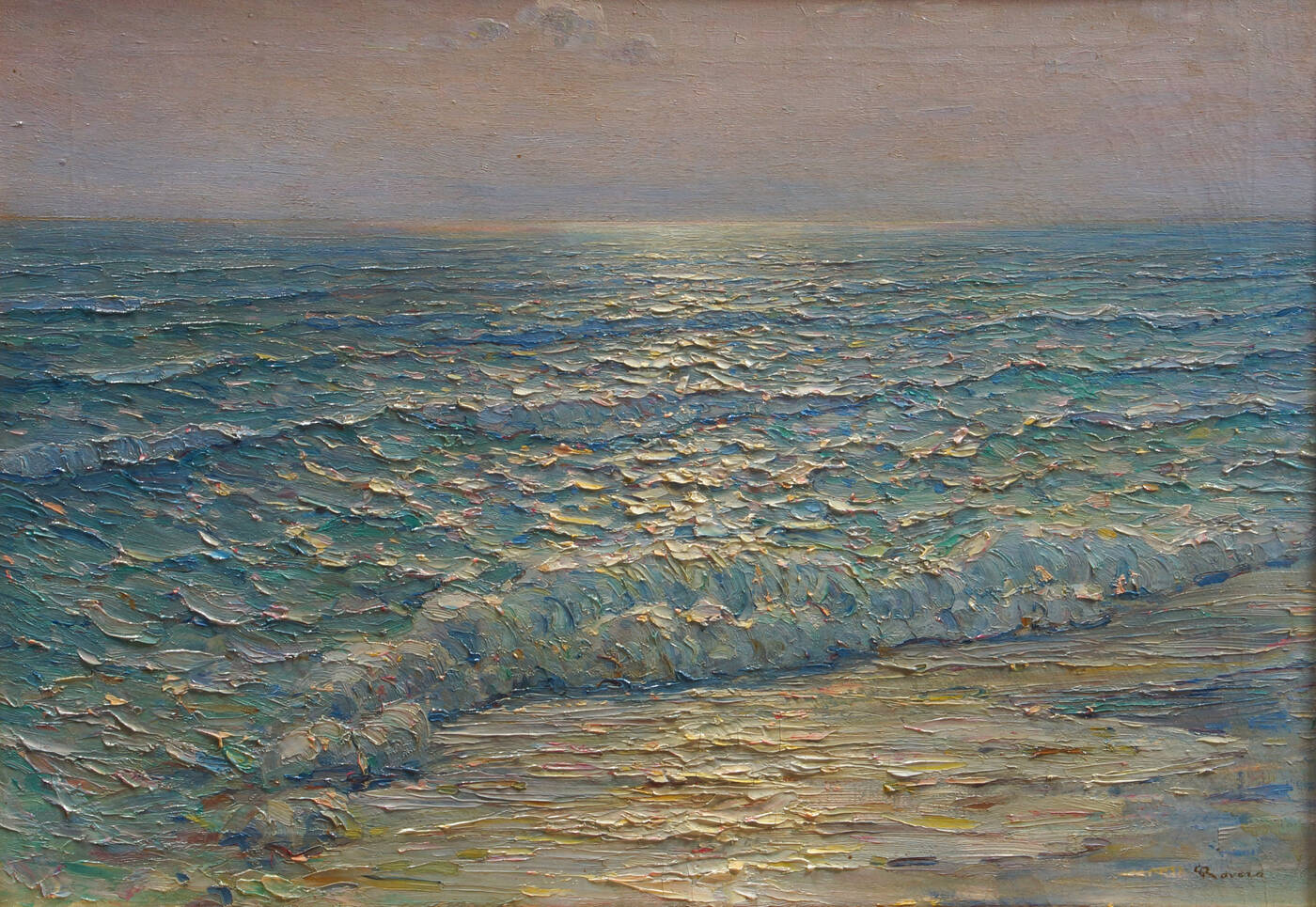 GIOVANNI ROVERO - 'Marina' Noli 1956
