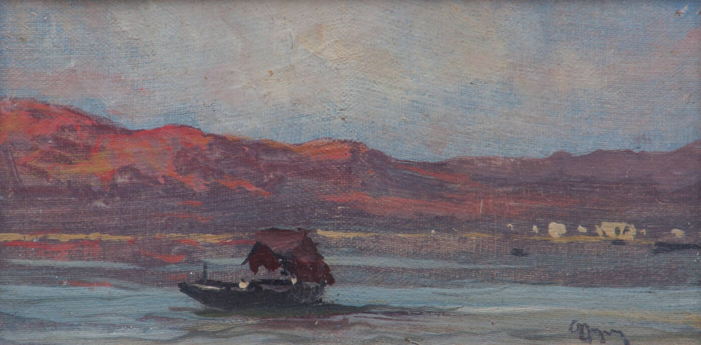 LORENZO GIGNOUS - 'Barca solitaria'