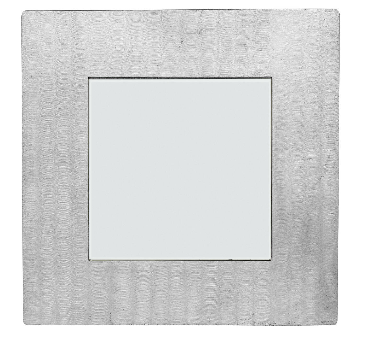 LORENZO BURCHIELLARO - Specchio in alluminio pressofuso e cesellato.