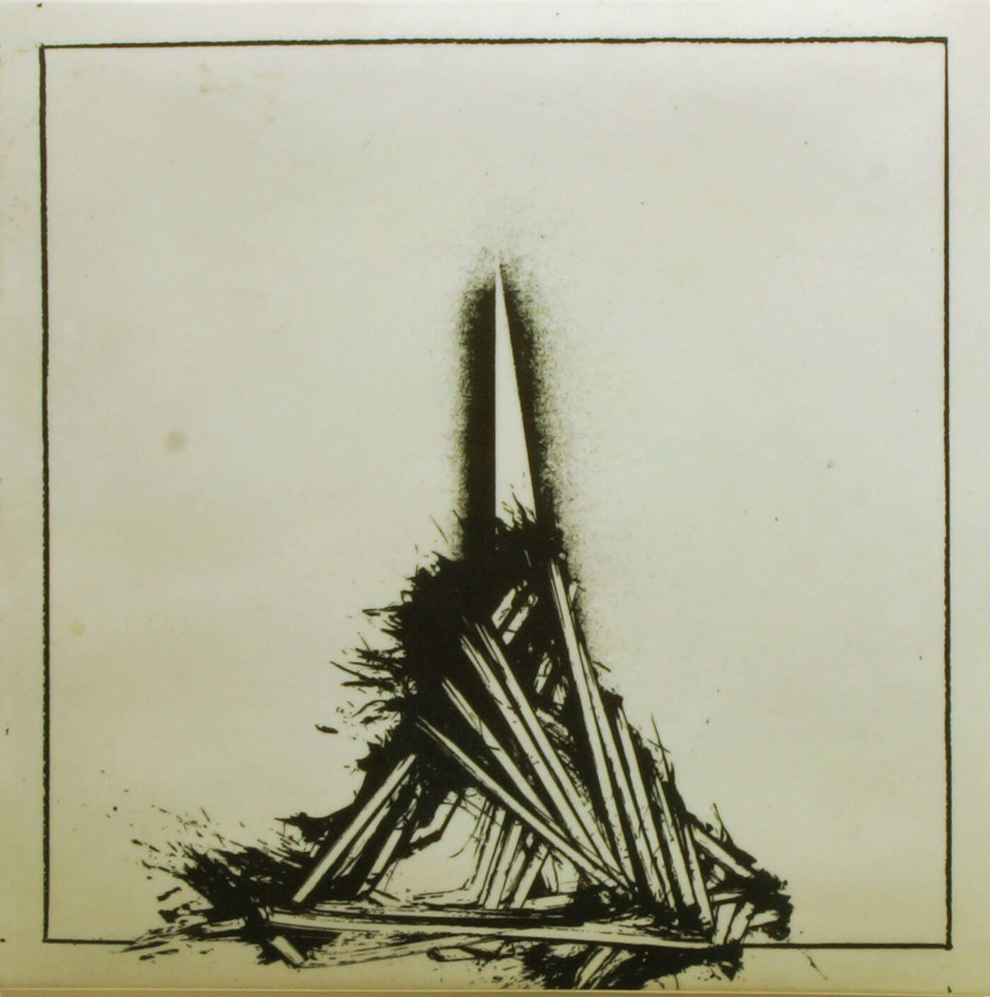 EMILIO SCANAVINO - 'Senza titolo' 1974