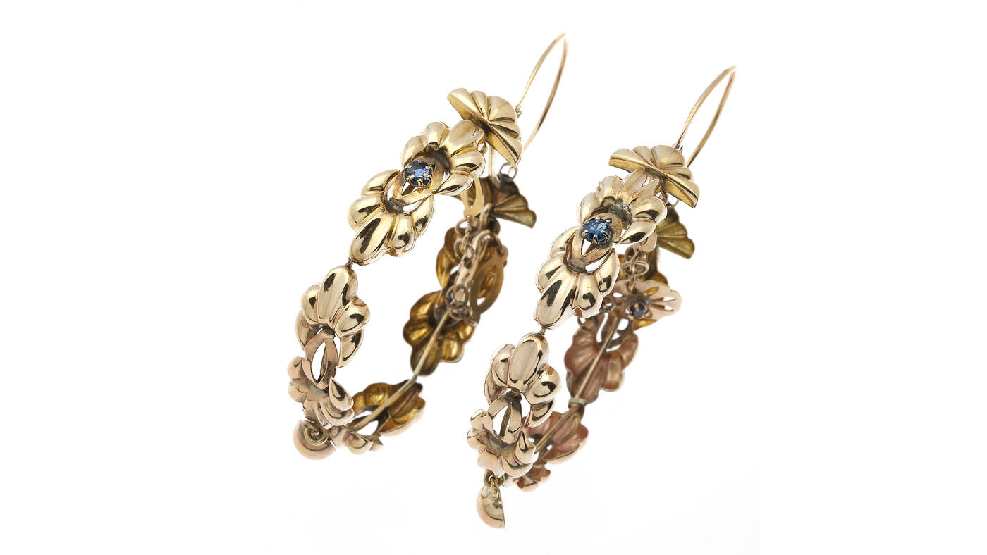 GRANDE COPPIA DI ORECCHINI