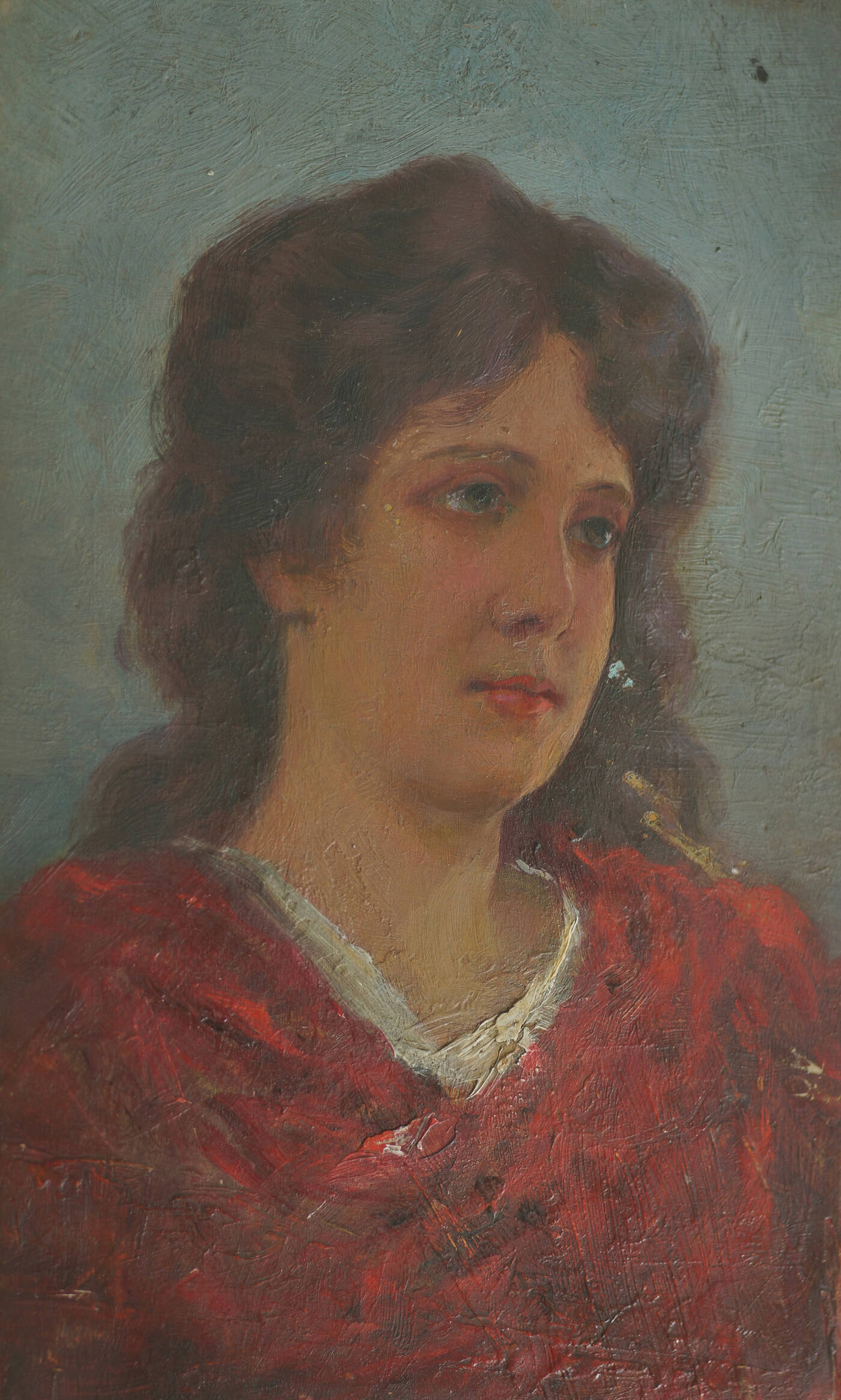 PITTORE ANONIMO - 'Ritratto di fanciulla'