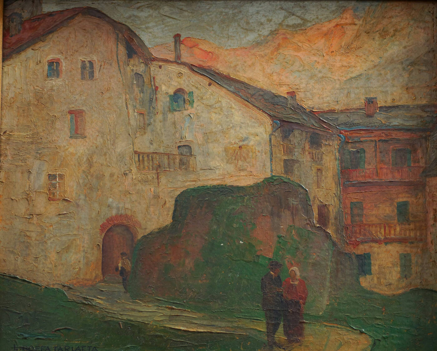 LUIGI BOFFA TARLATTA - 'Mattino alla Malagna' 1927