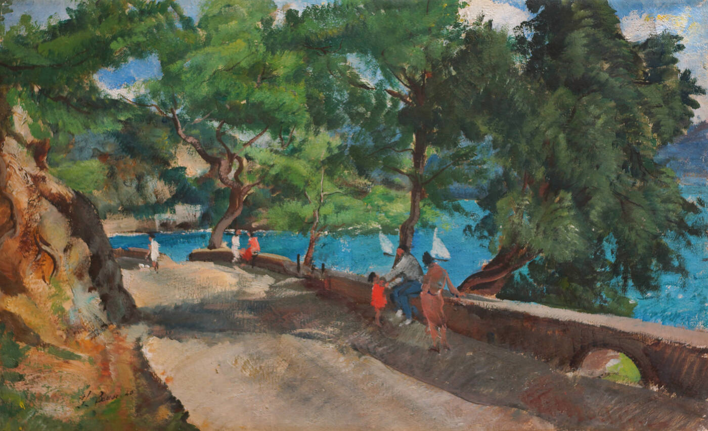 FRANCESCO BAUSI - 'Portofino' 1940