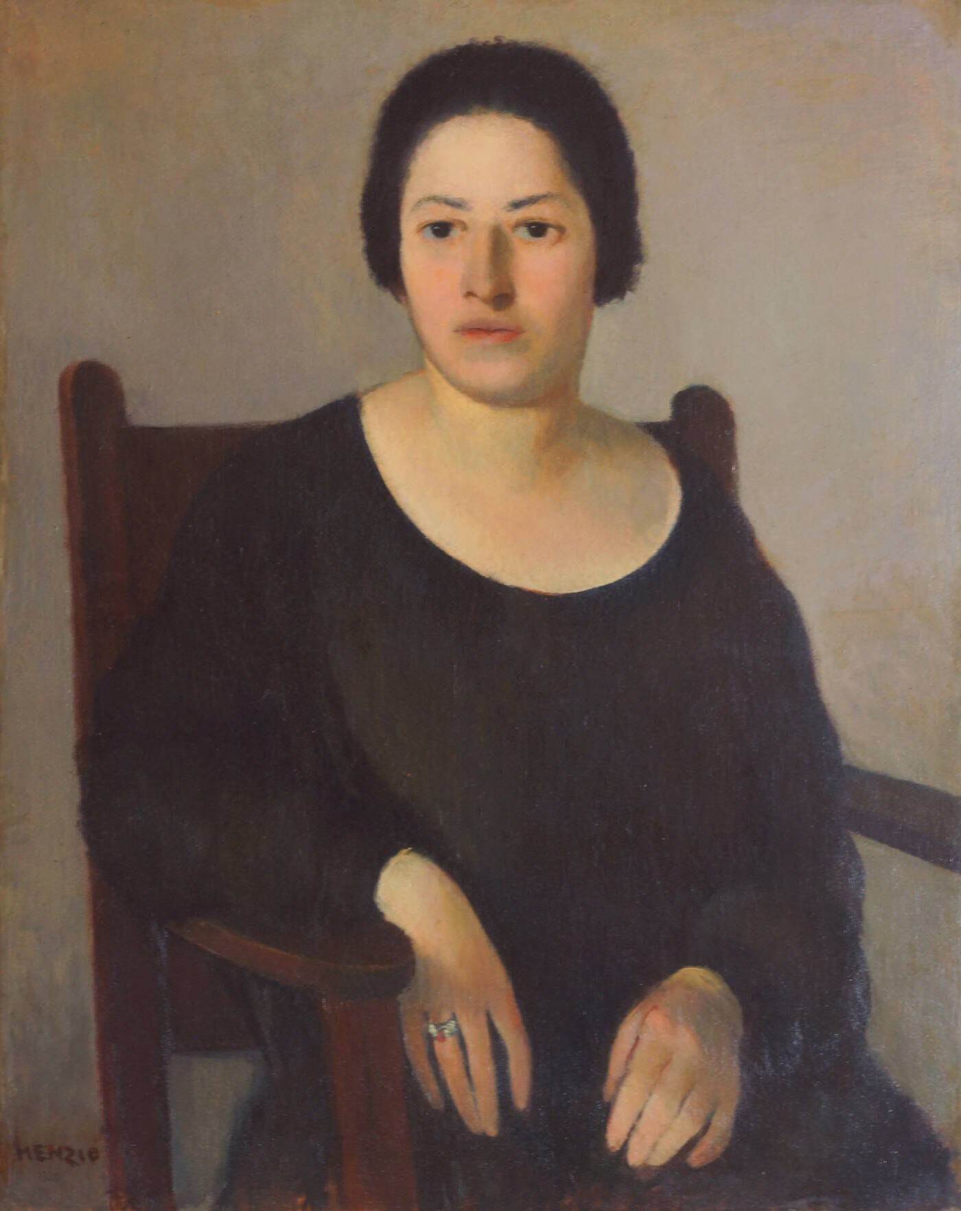 FRANCESCO MENZIO - 'La signora Ida' 1927 circa