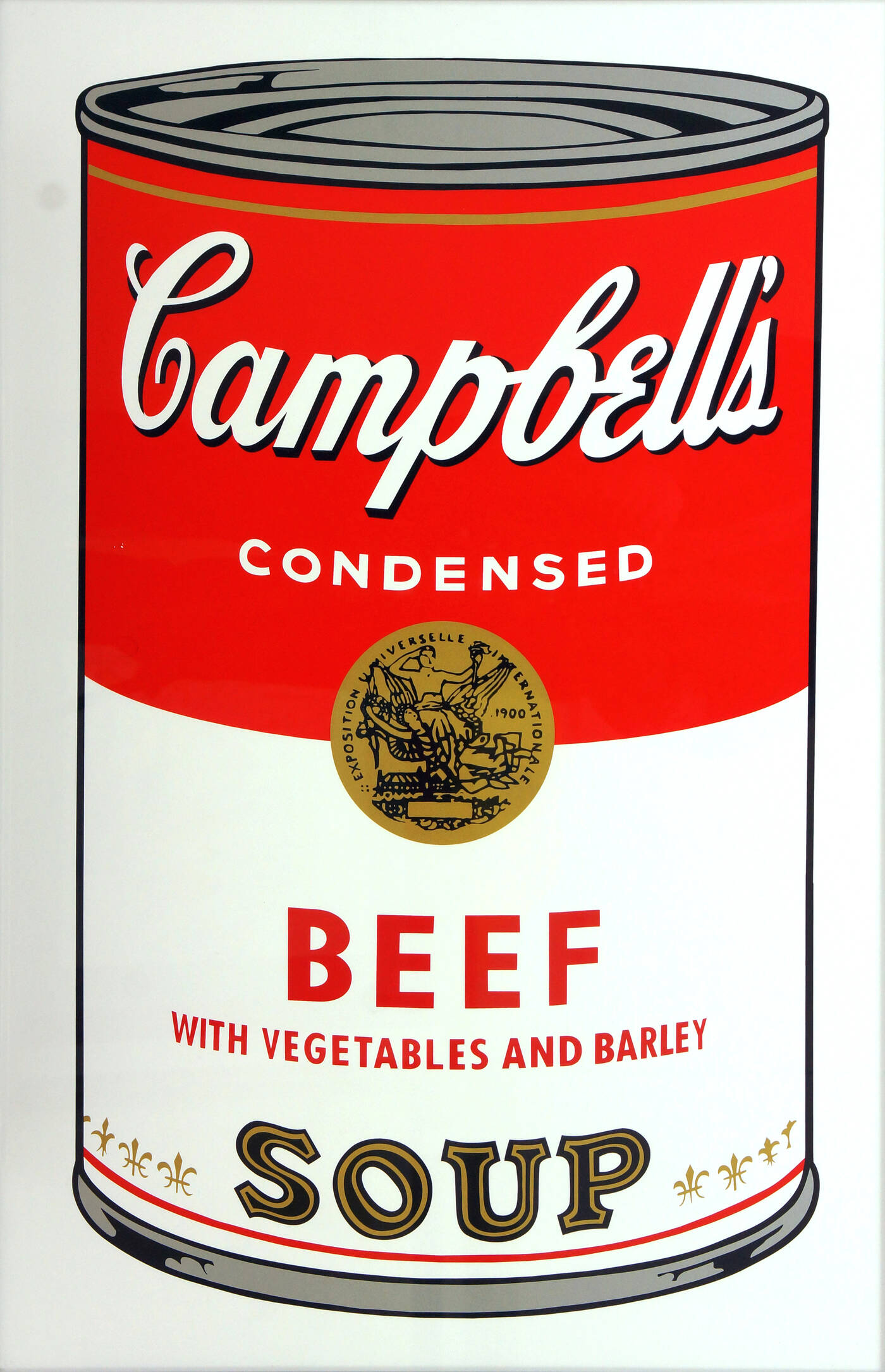Tratto da ANDY WARHOL - 'Campbell's Soup Can 11.49'