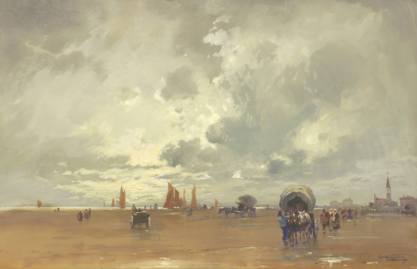 AURELIO CRAFFONARA - 'Lungo la spiaggia'