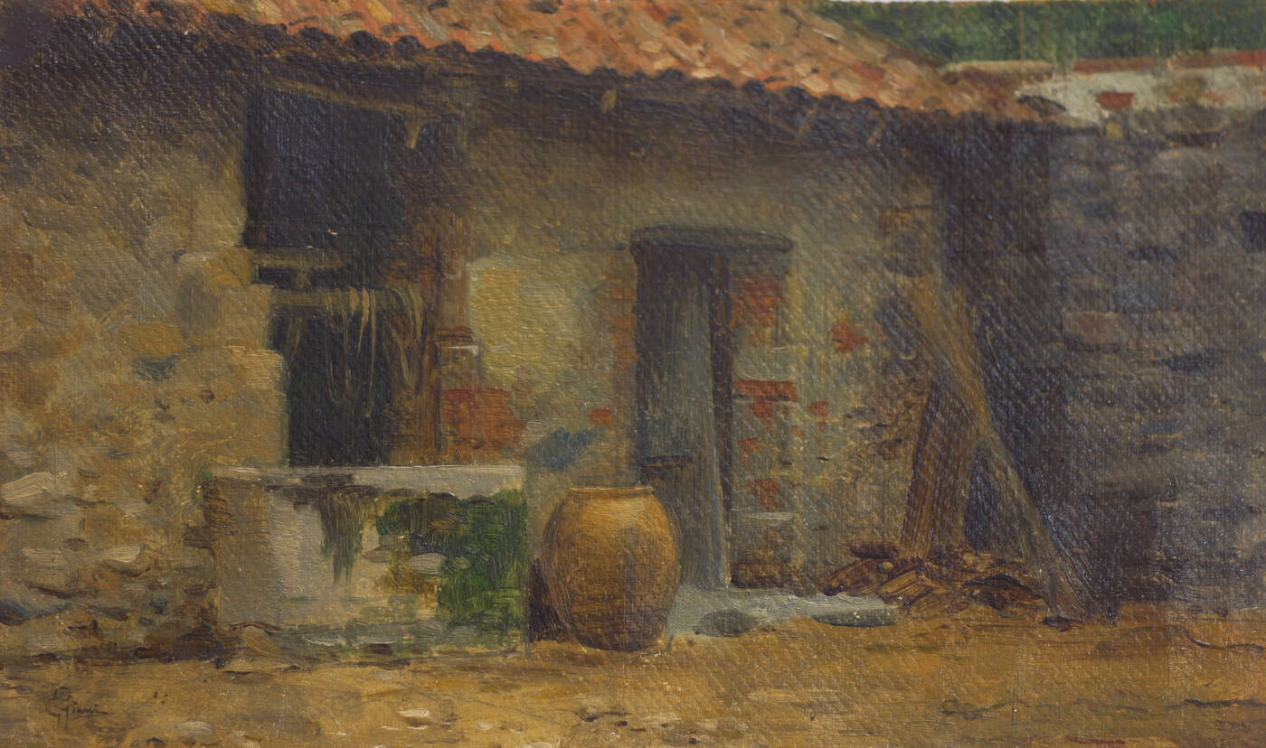 GIOVANNI GIANI - 'Angolo di cascina'