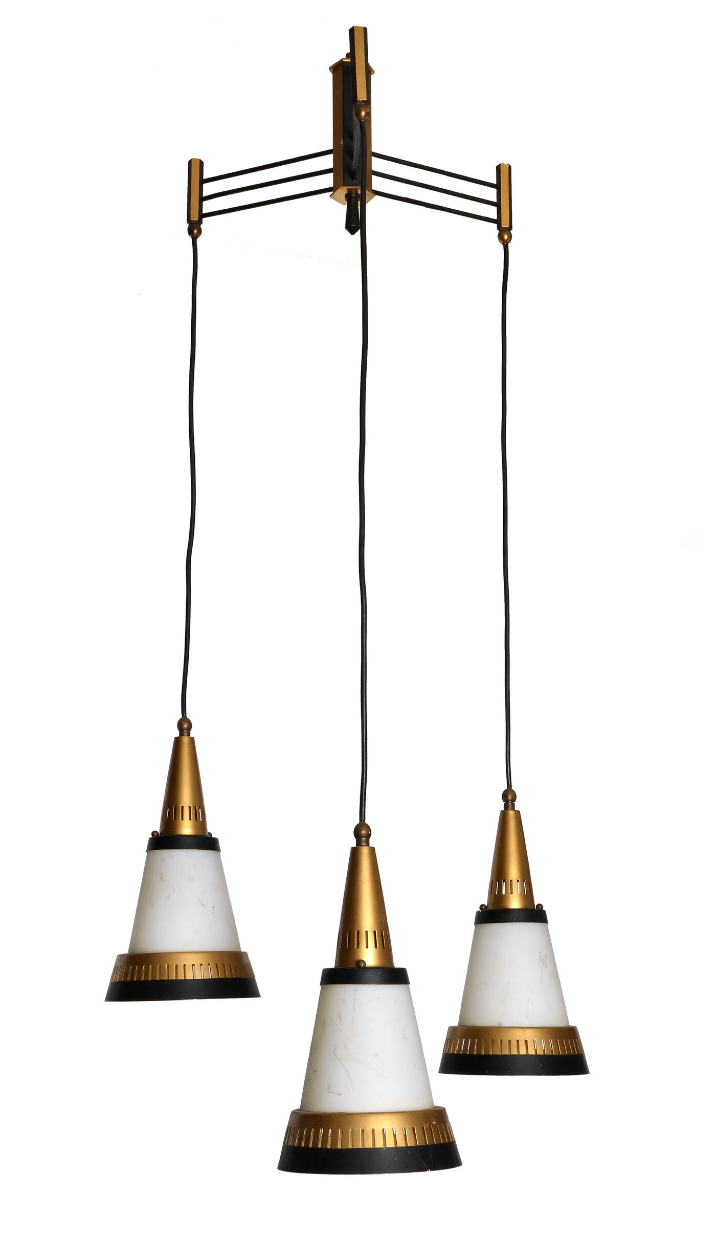 STILNOVO - Lampada a sospensione con pendenti in metallo