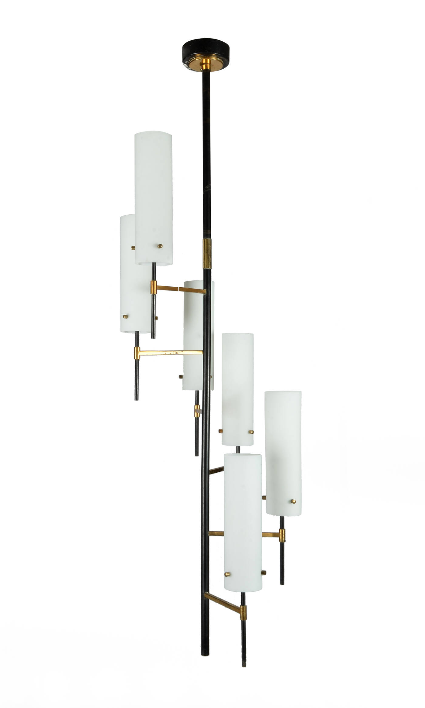 STILNOVO - Lampada a sospensione con struttura in metallo 