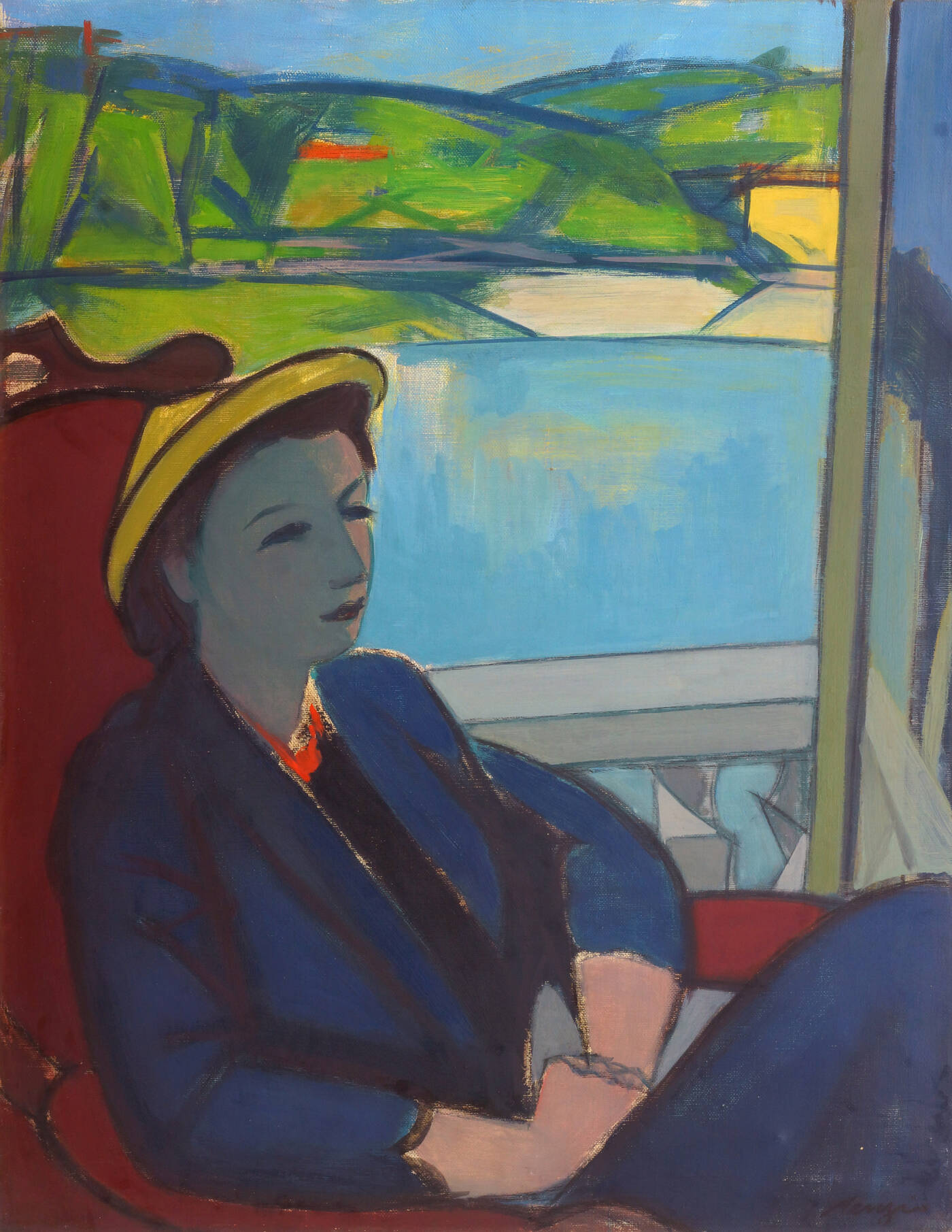 FRANCESCO MENZIO - 'Ragazza in riva al fiume' 