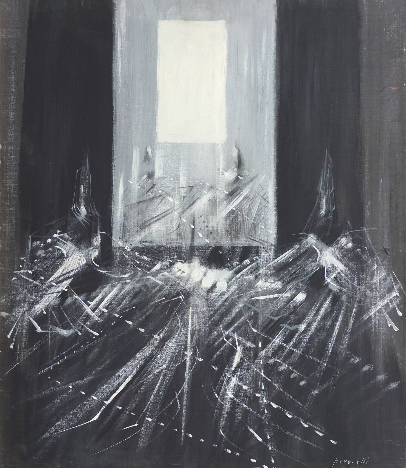 CESARE PEVERELLI - 'L'ecran' 1965