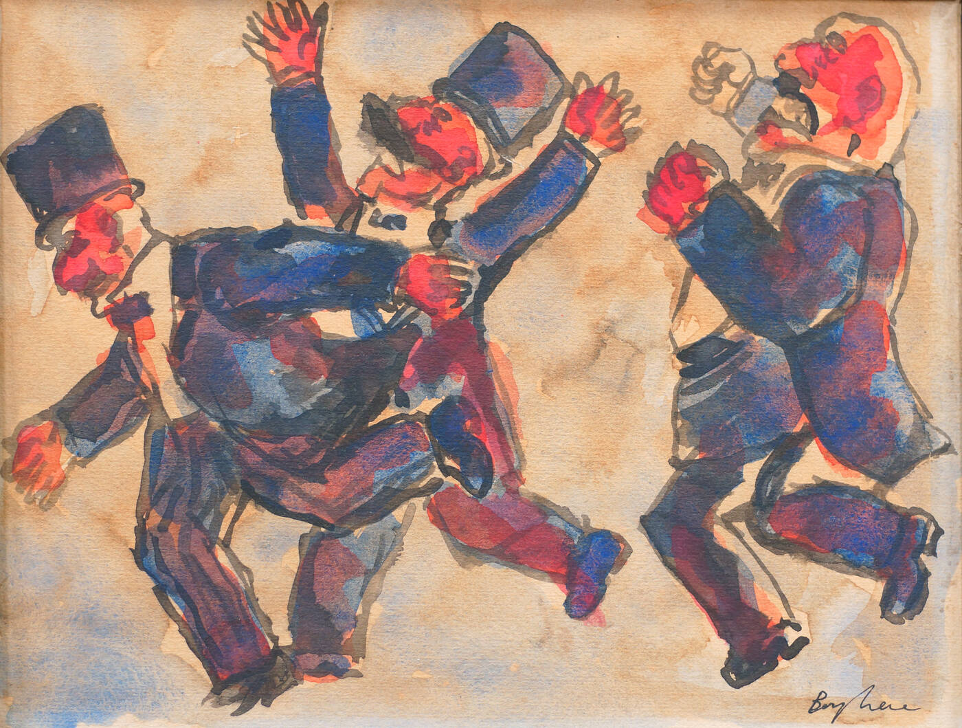 FRANZ BORGHESE - 'Tre personaggi'