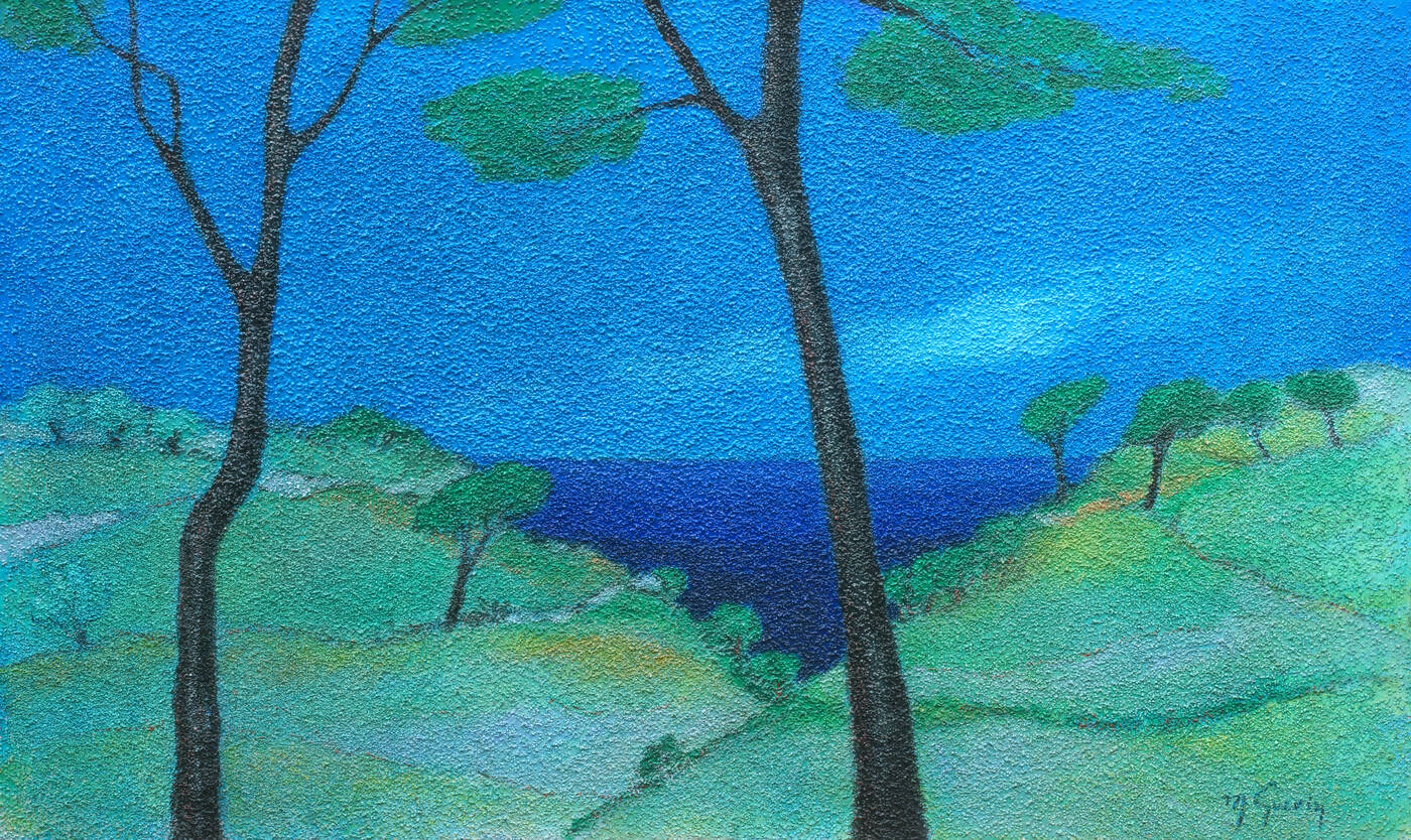 MICHEL GUERIN - 'Frammento ligure' estate 2003