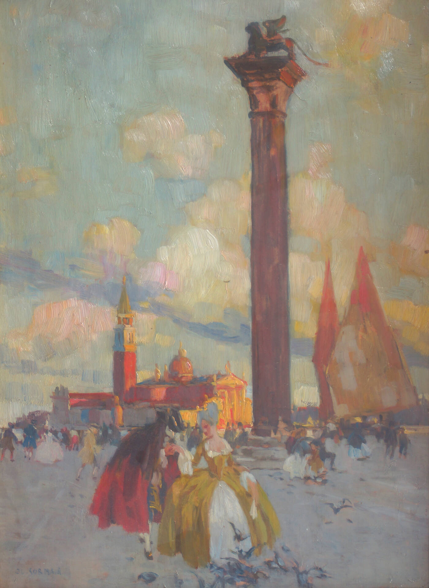 GIAN LUCIANO SORMANI - 'Carnevale a Venezia'