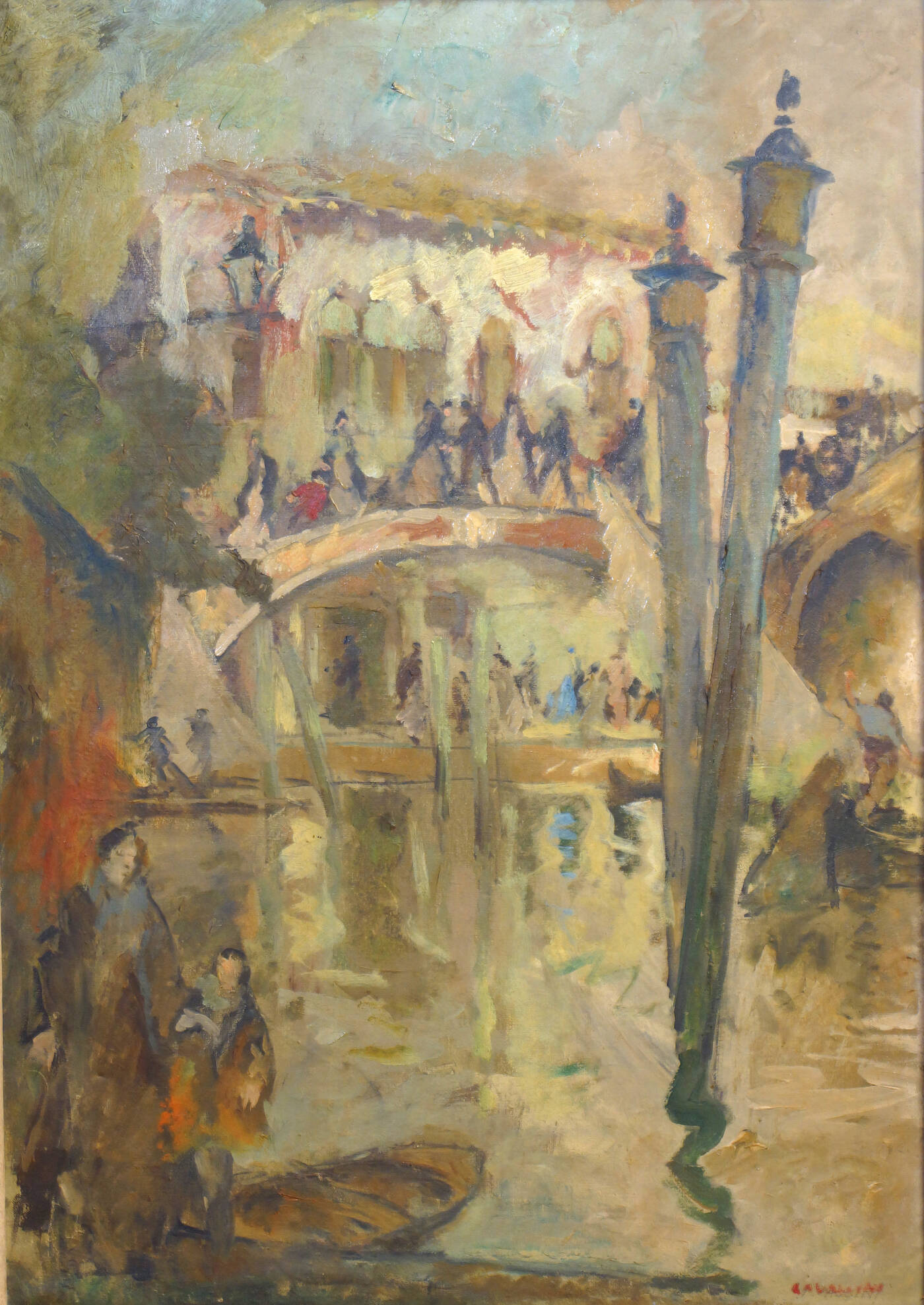 ATTILIO CAVALLINI - 'Ponte di Venezia' 