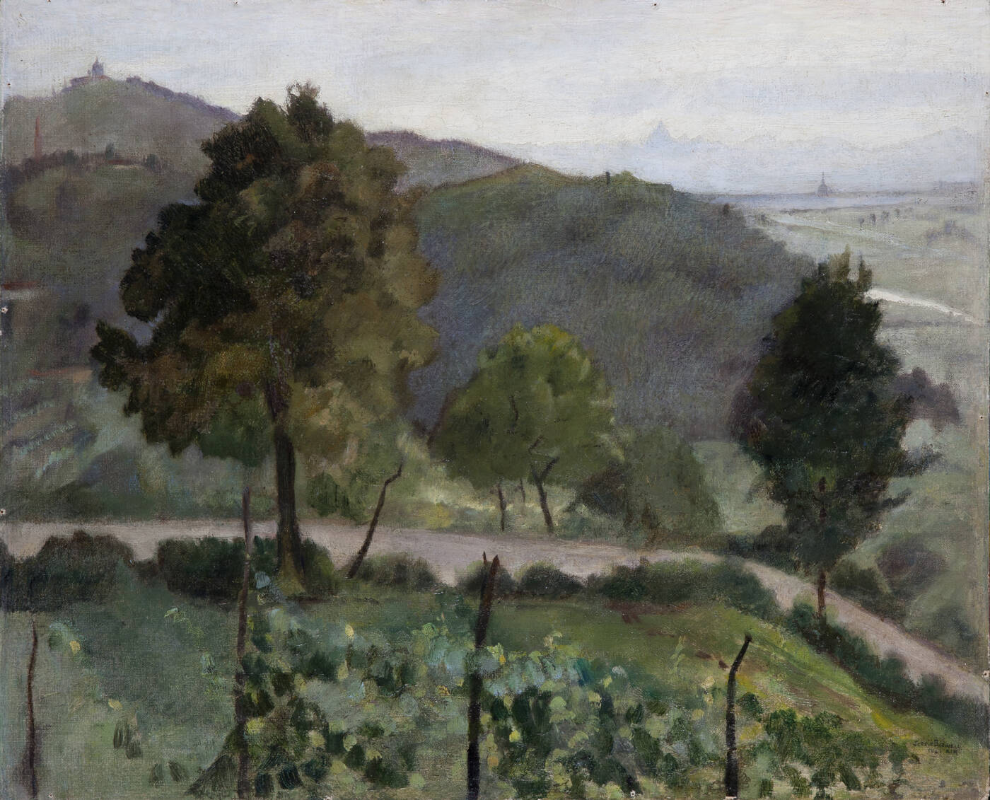 JESSIE BOSWELL - 'Paesaggio da Sambuy con vista su Torino'<br>1941 (XIX)