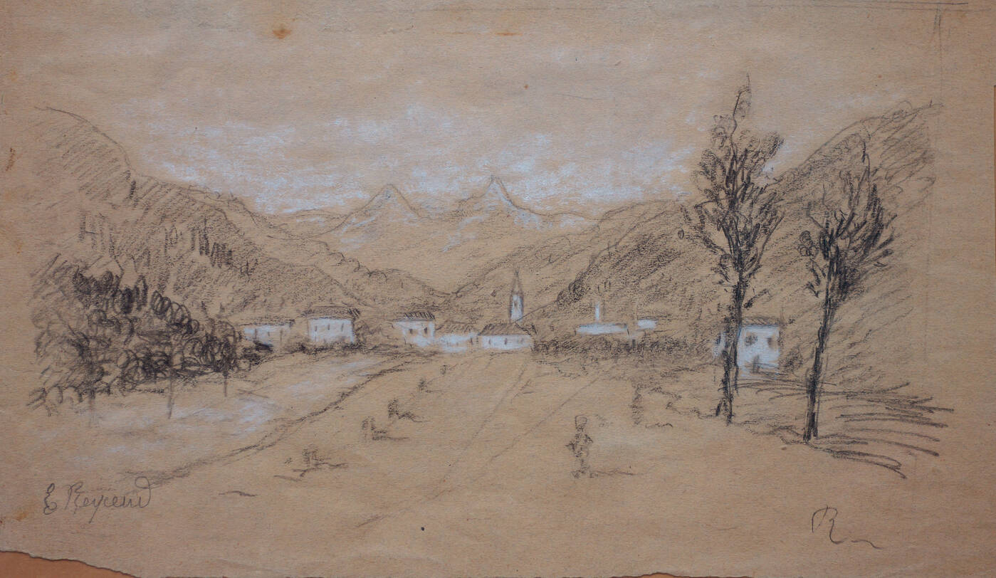 ENRICO REYCEND - 'Paese canavesano'