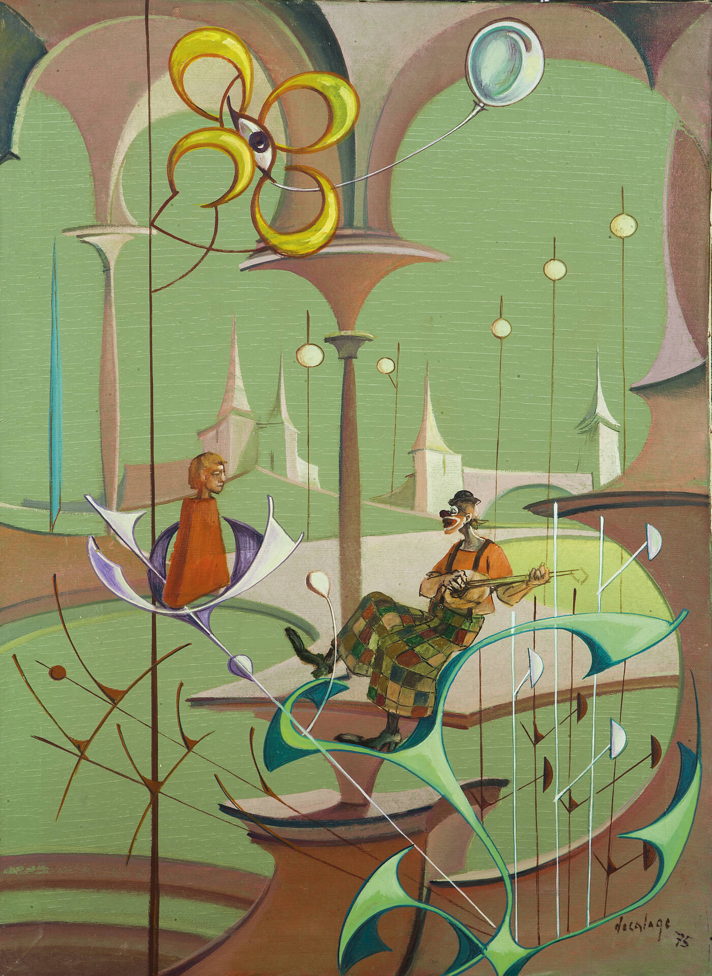 DECALAGE GRUPPO D'ARTE - 'Ispirazione' 1975