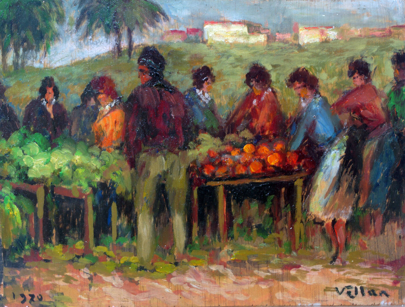 FELICE VELLAN - 'Bordighera' 1970