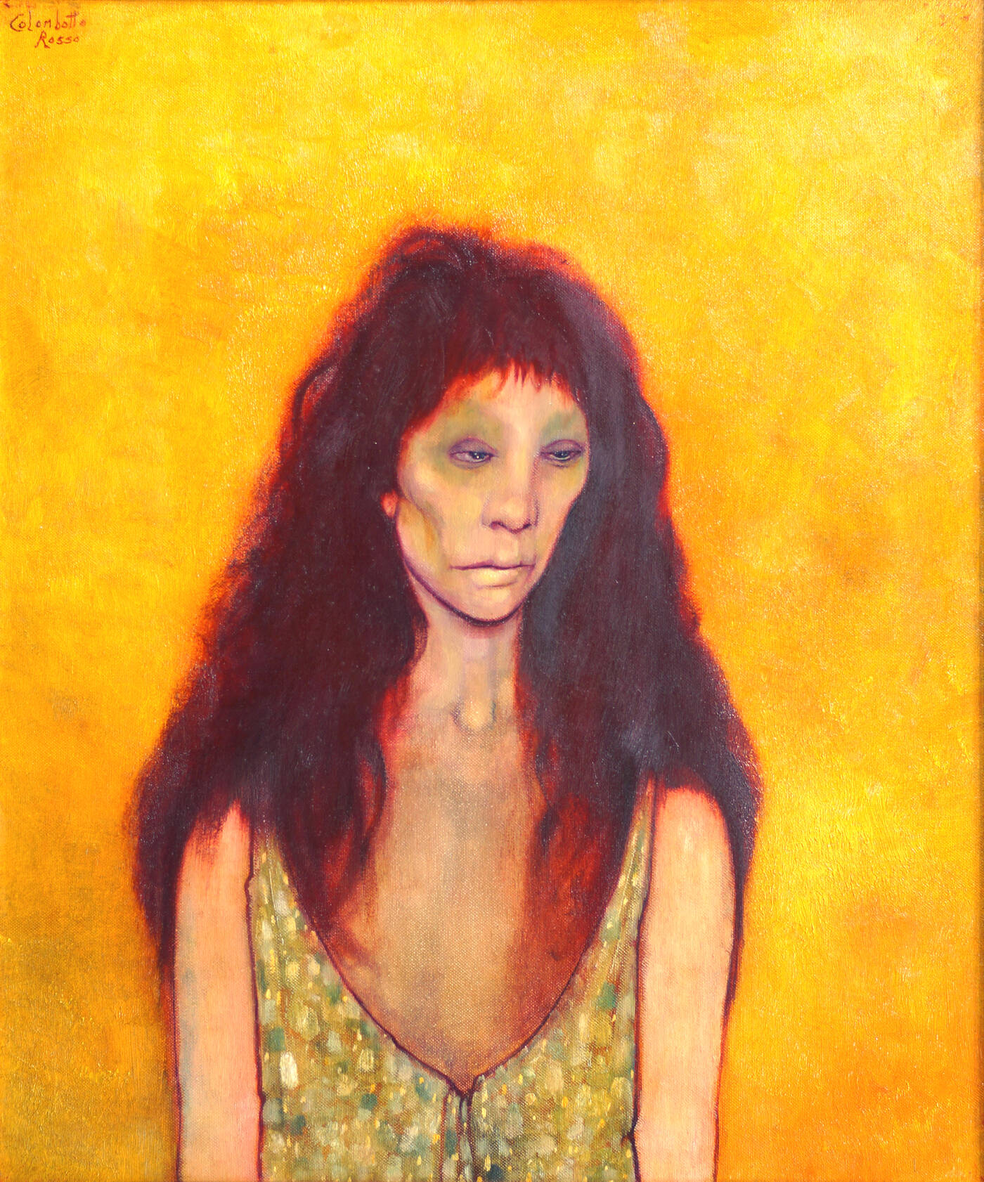 ENRICO COLOMBOTTO ROSSO - 'Figura nel giallo'