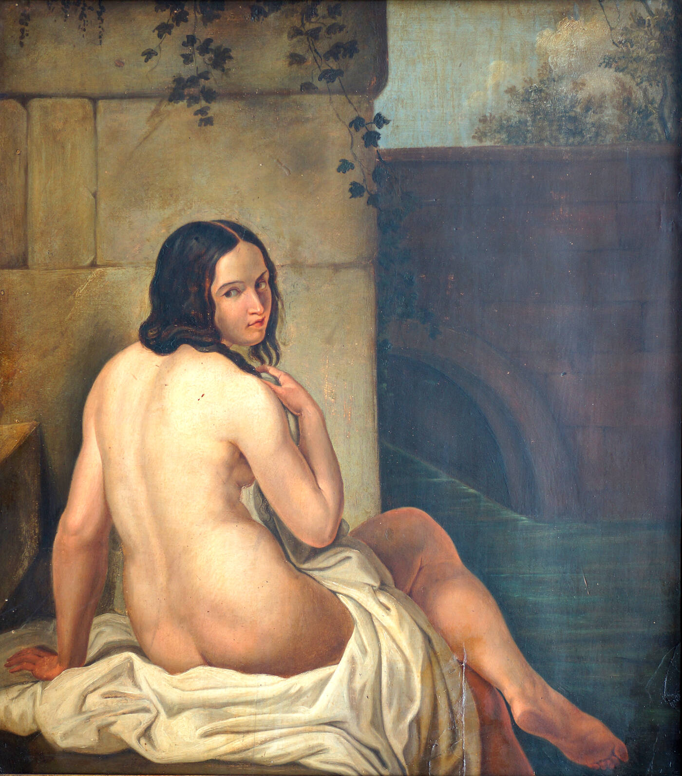 PITTORE ANONIMO - 'Nudo femminile'