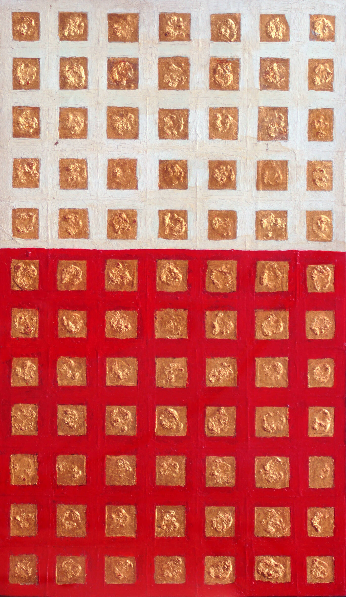 REMO BIANCO - 'Tableau doré' 1964