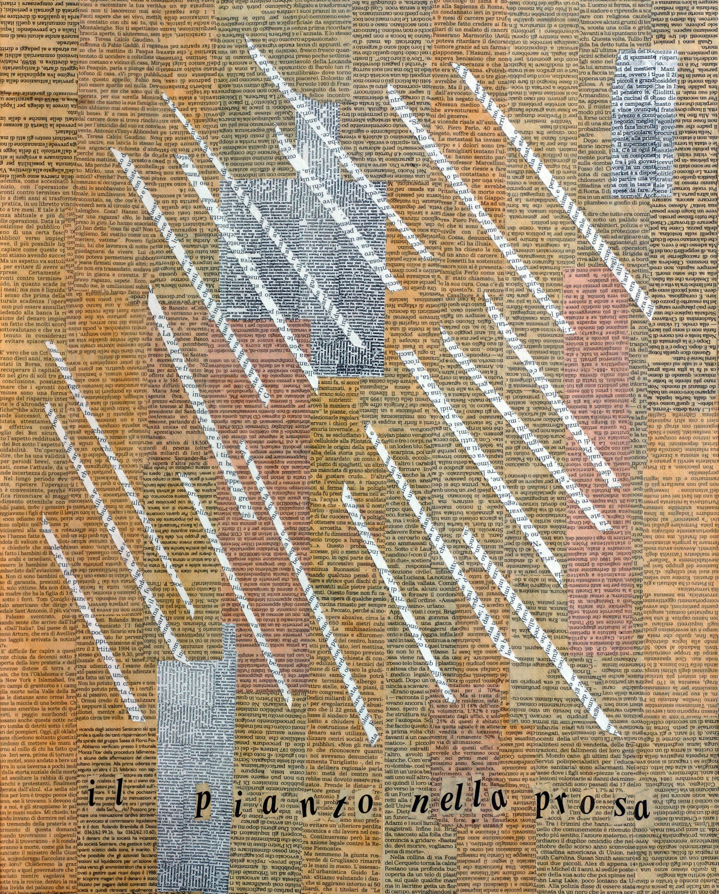 ARRIGO LORA TOTINO - 'Il pianto nella prosa'