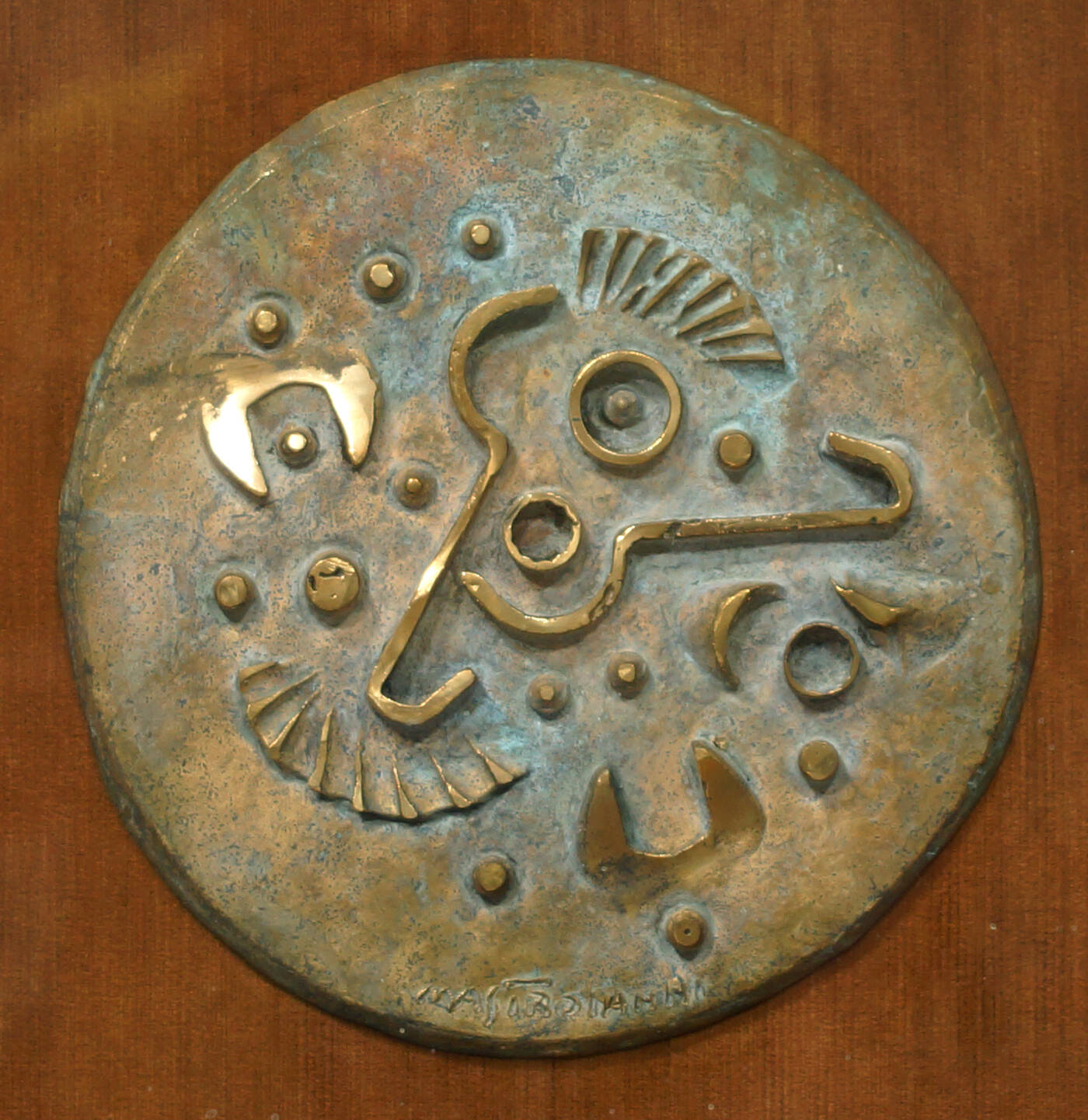 UMBERTO MASTROIANNI - 'Modello cosmico' 1974