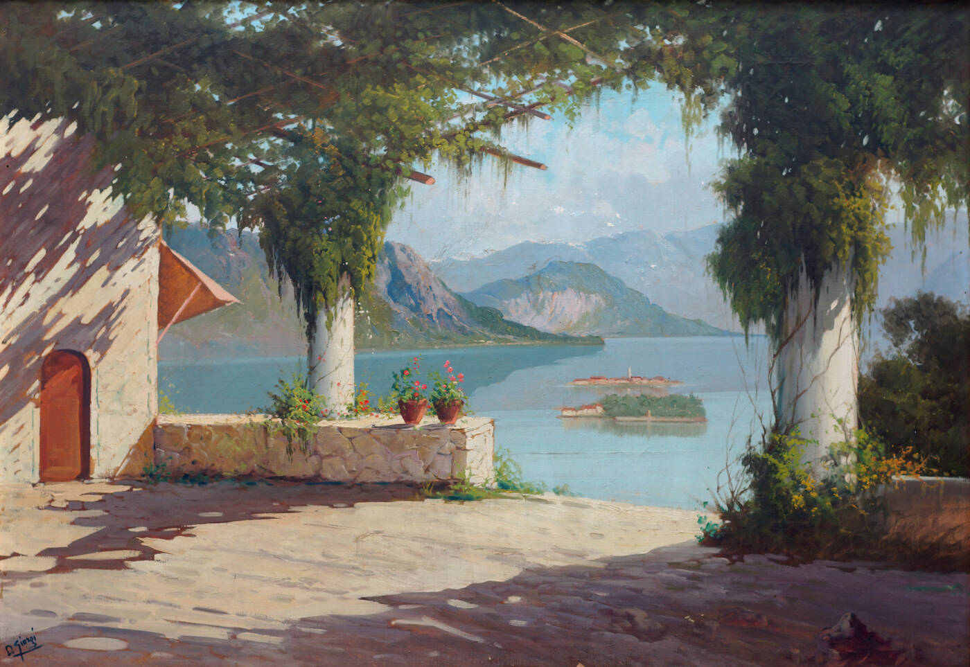 GIORGI D. - 'Vista sul lago'