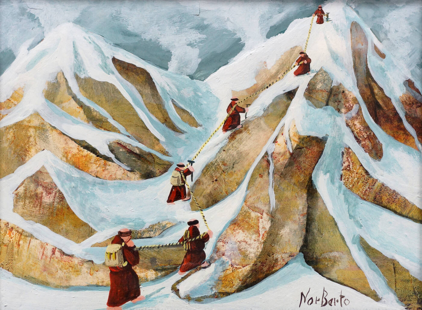 NORBERTO (Norberto Proietti) - 'La cordata' 1975