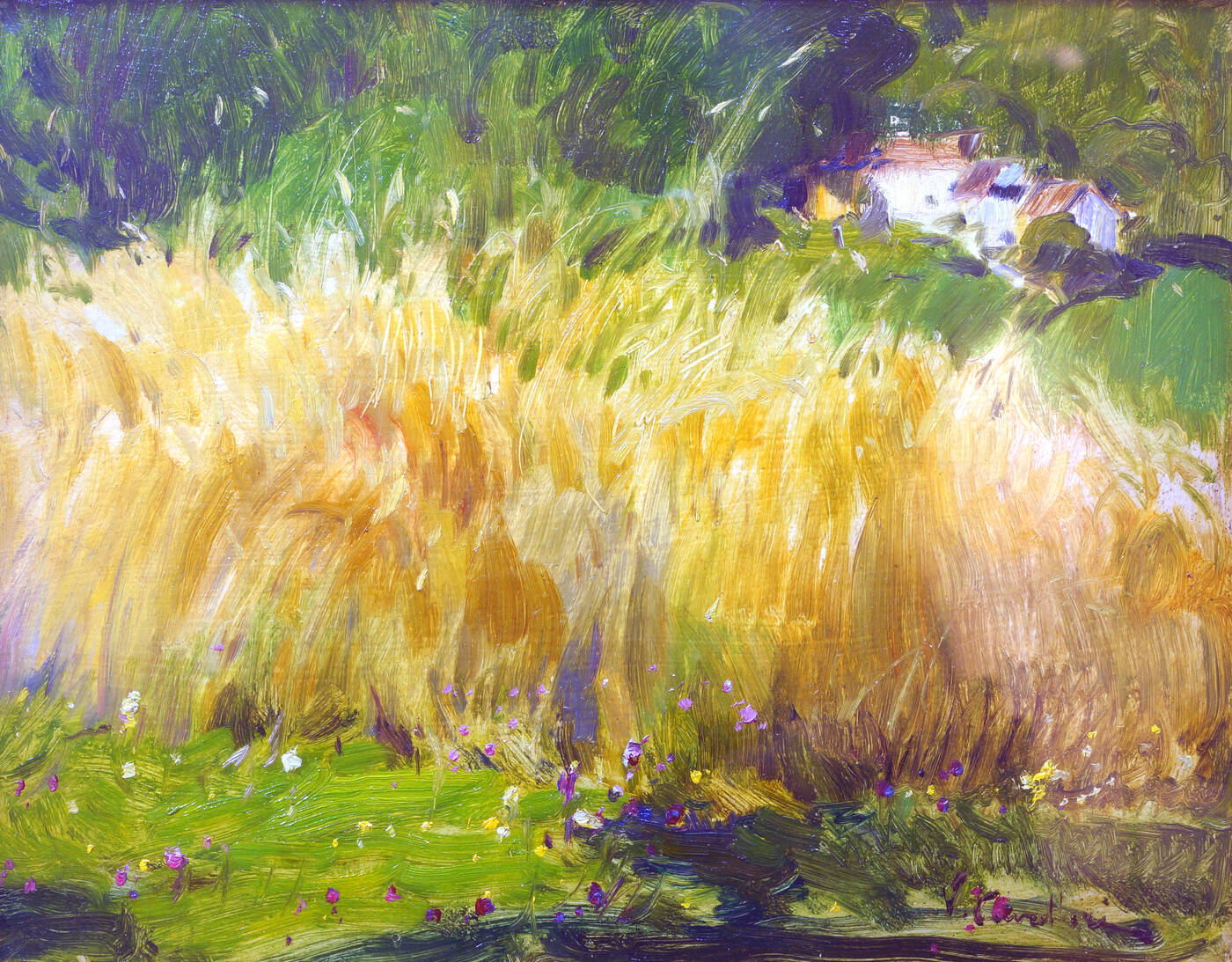 VITTORIO CAVALLERI - 'Campo di grano'