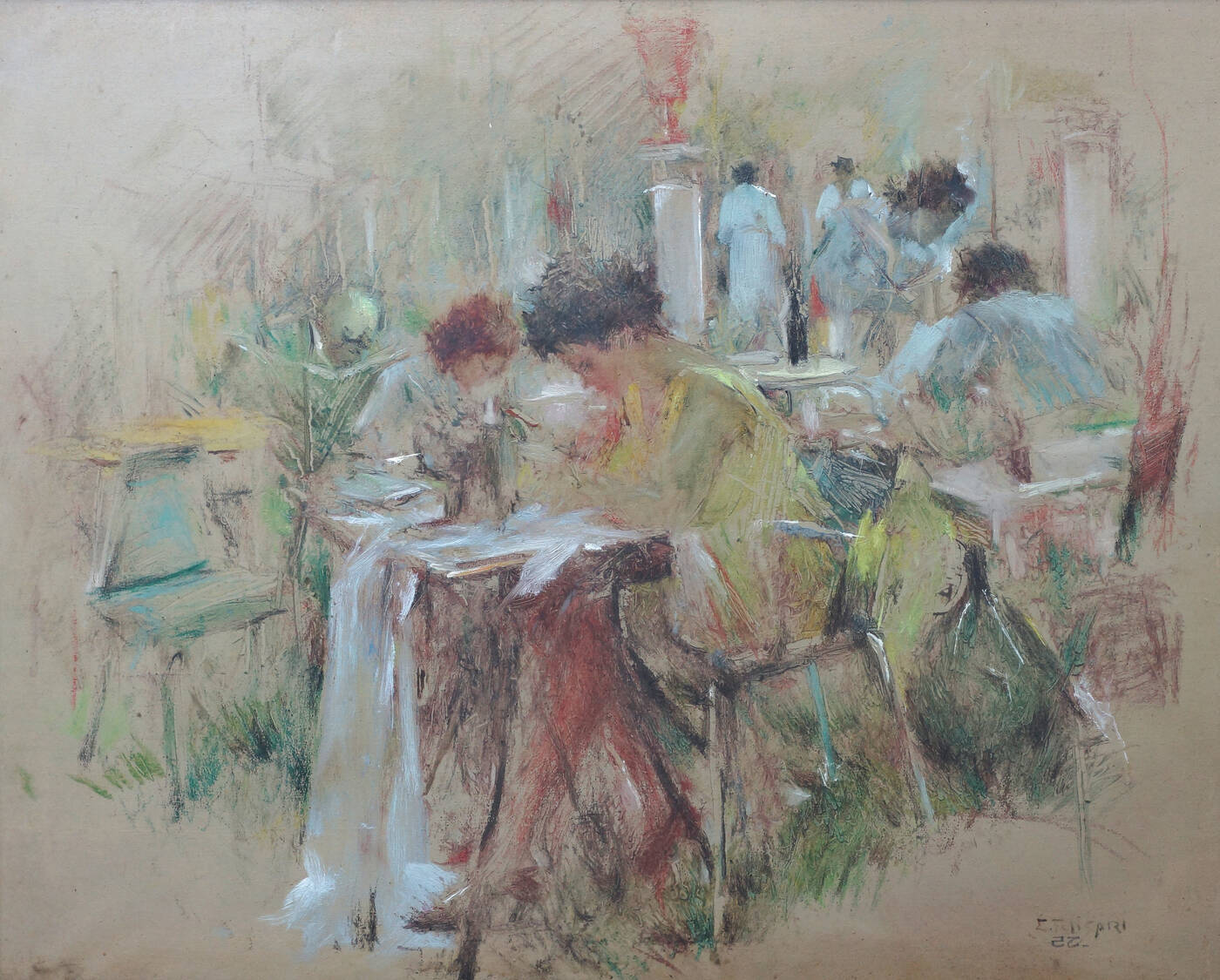 ENRICO FELISARI - 'Ricamatrici'