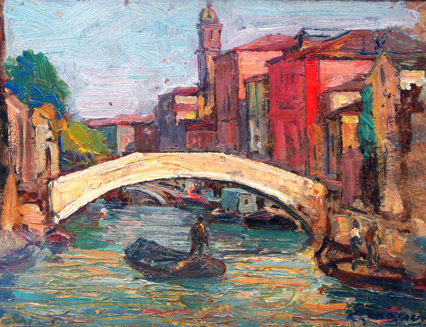 GUIDO MEINERI - 'Calle veneziana'