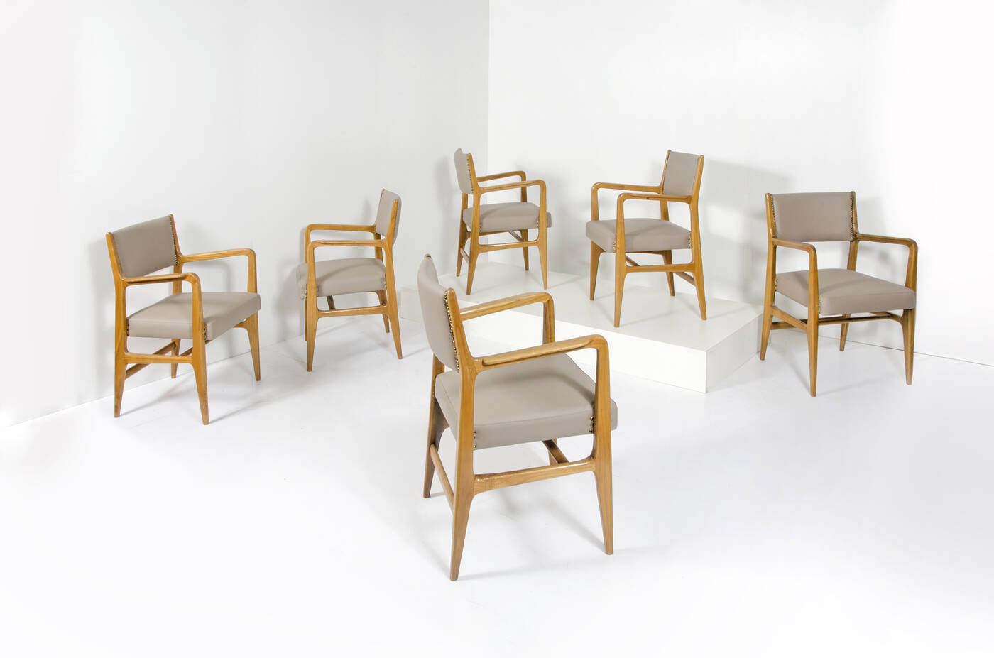 GIO PONTI - Sei sedie mod. 110