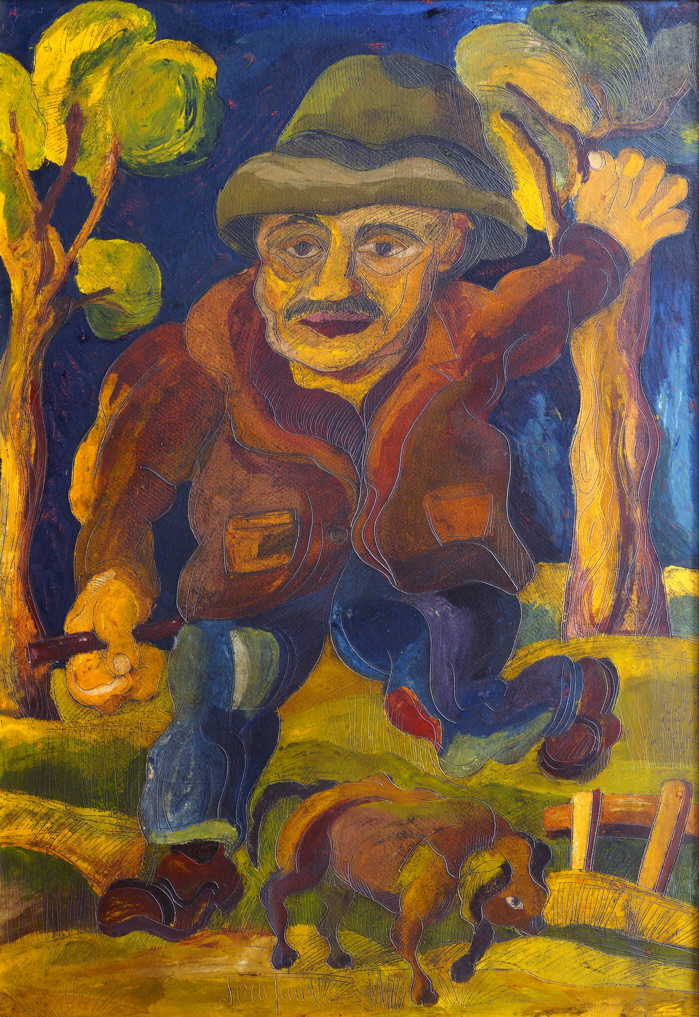 GIUSEPPE SERAFINI - 'Il contadino'